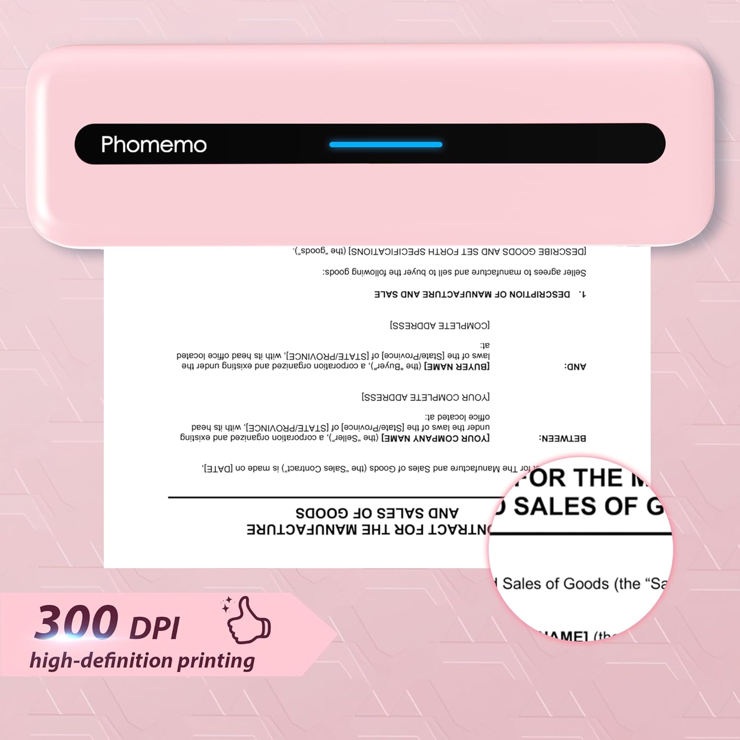 Phomemo M832 Stampante Termica Portatile A4 300 DPI - immagine 7