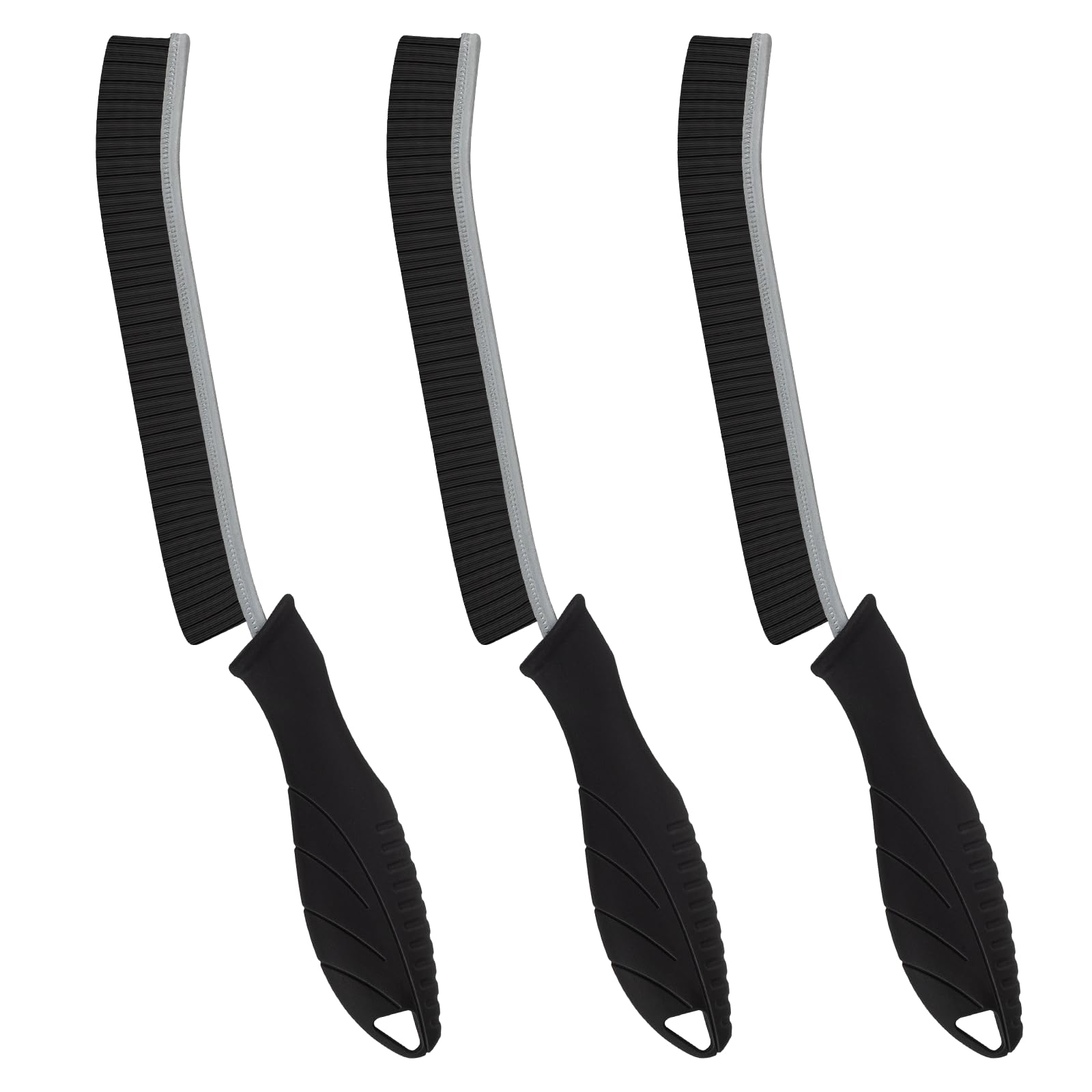 Spazzola per Pulire Doccia e Fughe, Multifunzionale (Nero)