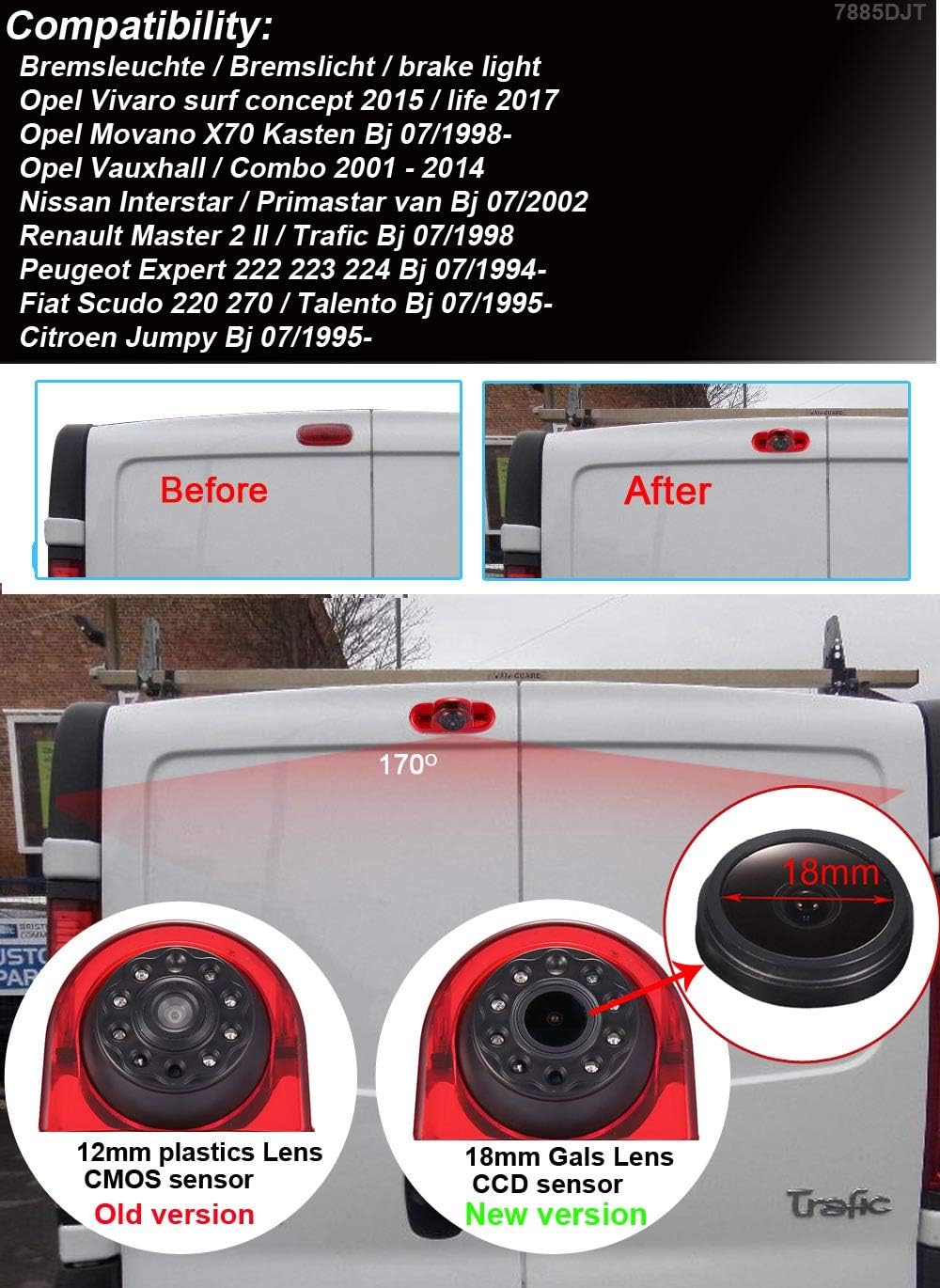 Super HD Telecamera Retromarcia per Furgoni - immagine 2