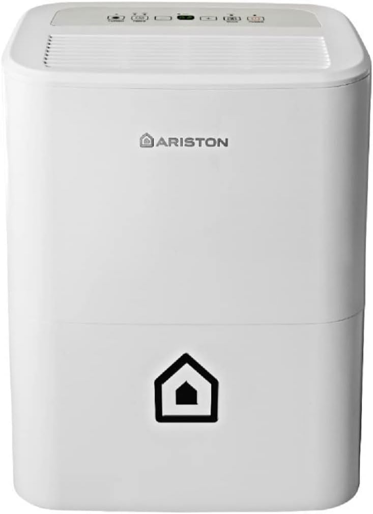 Ariston Deos 16s Wi Fi - Deumidificatore Portatile 16L, Bianco - immagine 1
