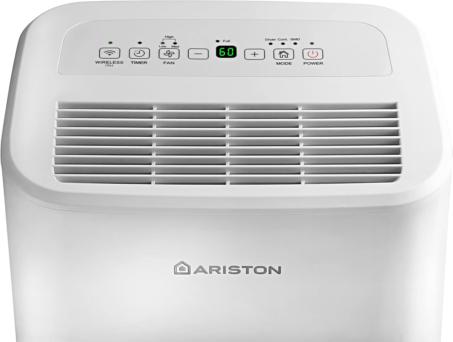 Ariston Deos 16s Wi Fi - Deumidificatore Portatile 16L, Bianco - immagine 3