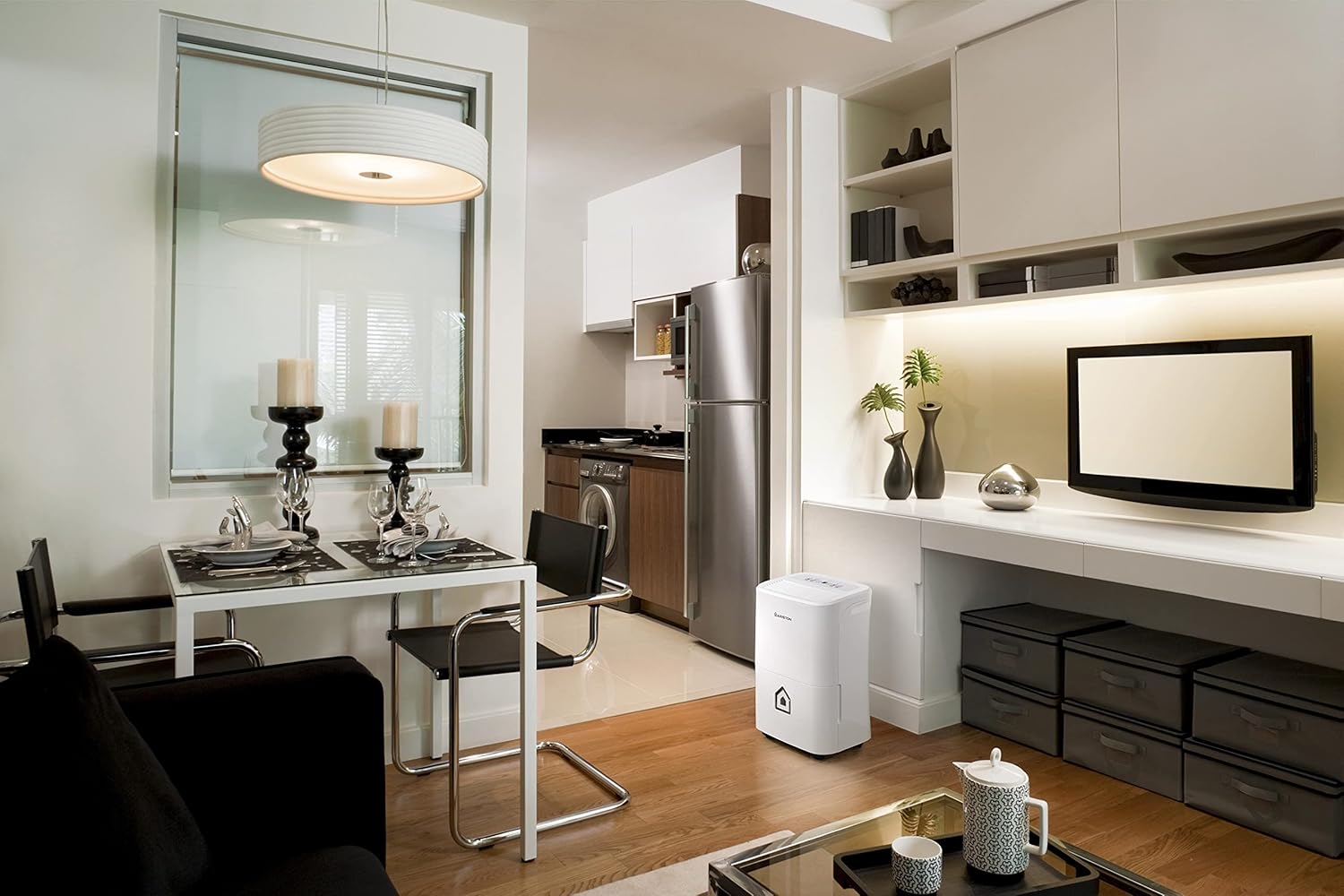 Ariston Deos 16s Wi Fi - Deumidificatore Portatile 16L, Bianco - immagine 6