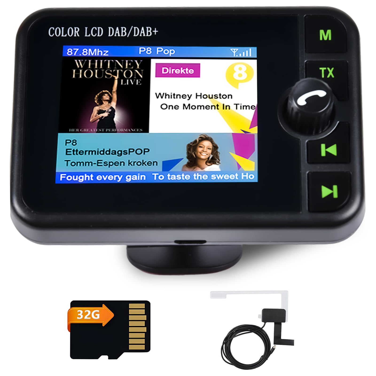 Inefala Adattatore Radio Digitale DAB DAB+ per Autoradio