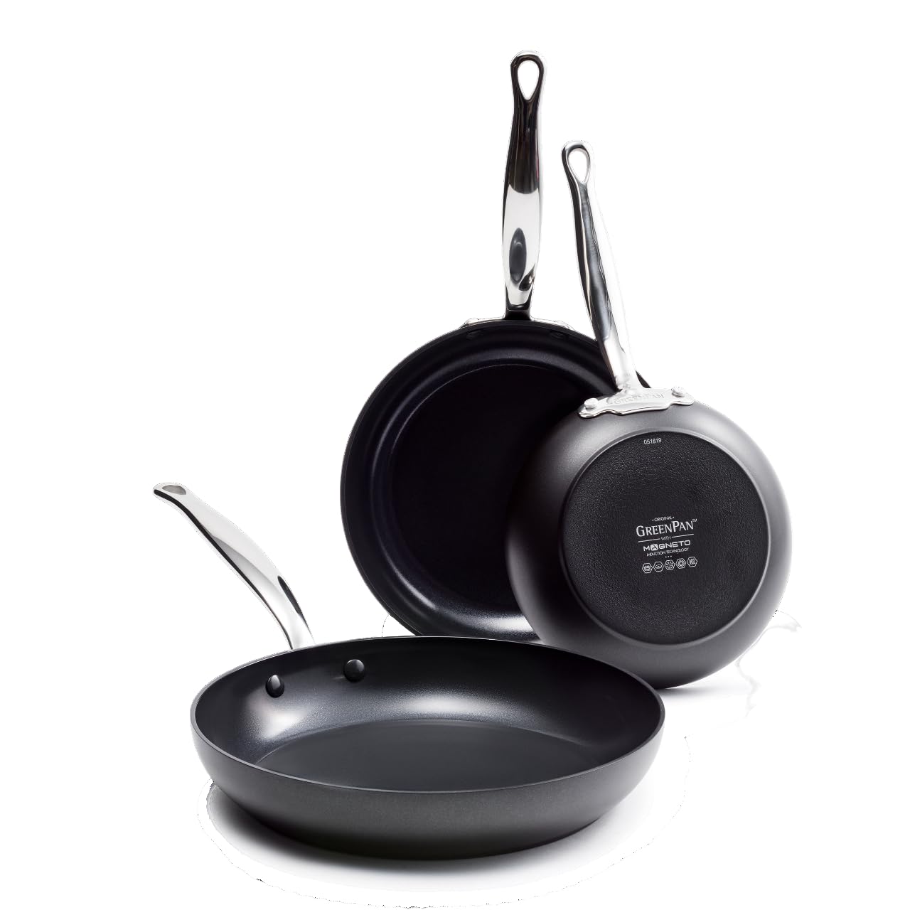 Greenpan Barcelona Set Padelle Antiaderenti 3 Pezzi