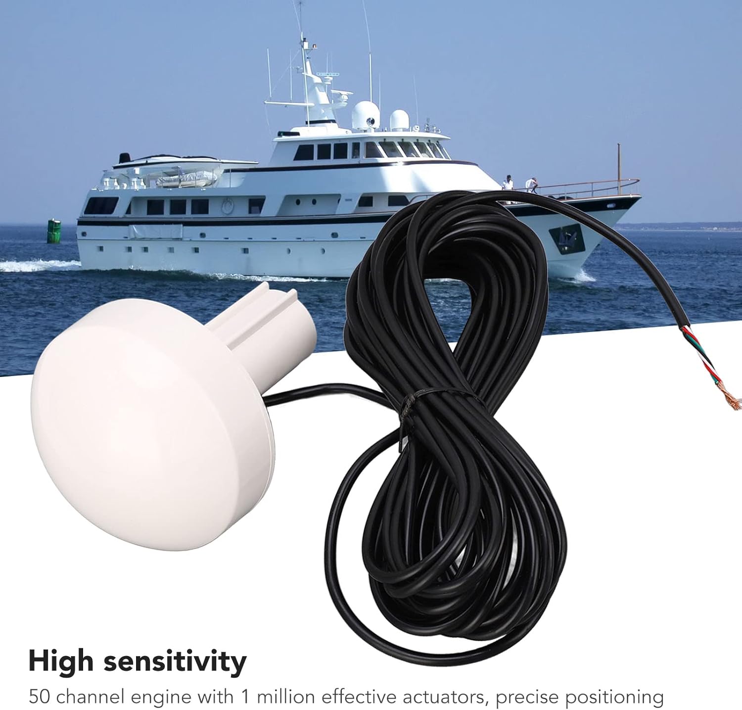 Antenna GPS Universale per Barca con Cavo 10m - immagine 7