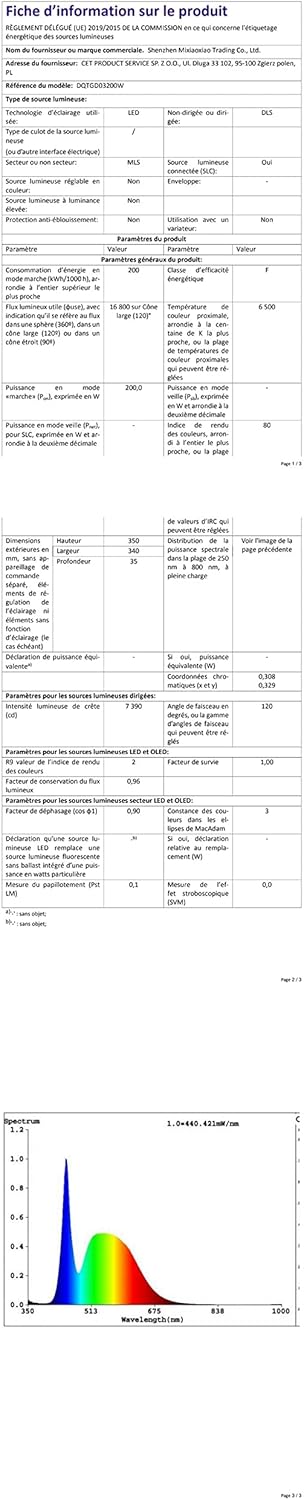Toobettp Faretto LED da Esterno 200W 20000LM IP66 - immagine 11