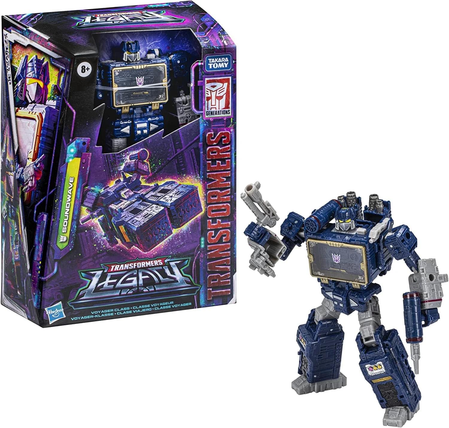 Transformers Hasbro Generations Legacy Voyager Soundwave - immagine 3