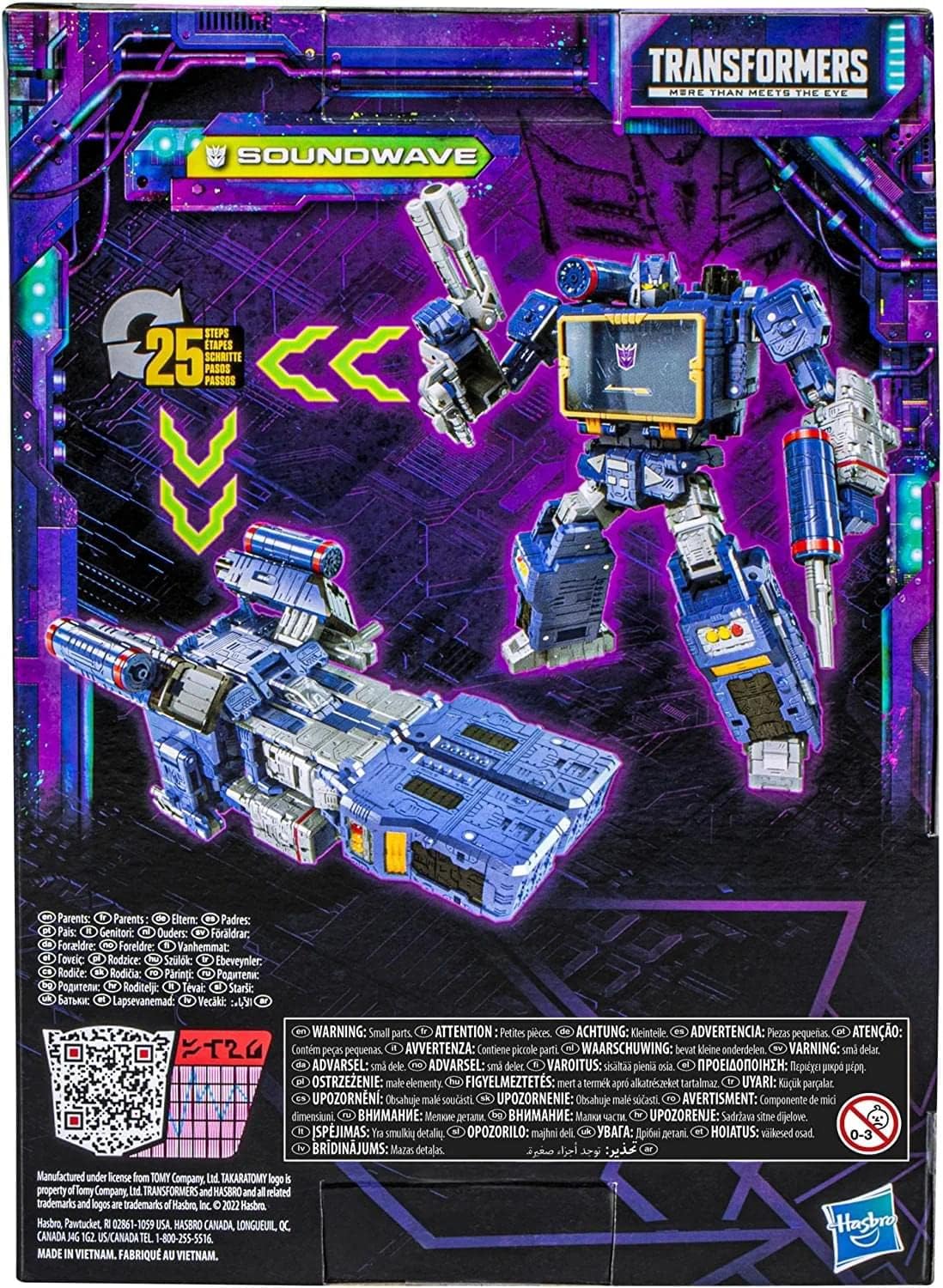 Transformers Hasbro Generations Legacy Voyager Soundwave - immagine 4