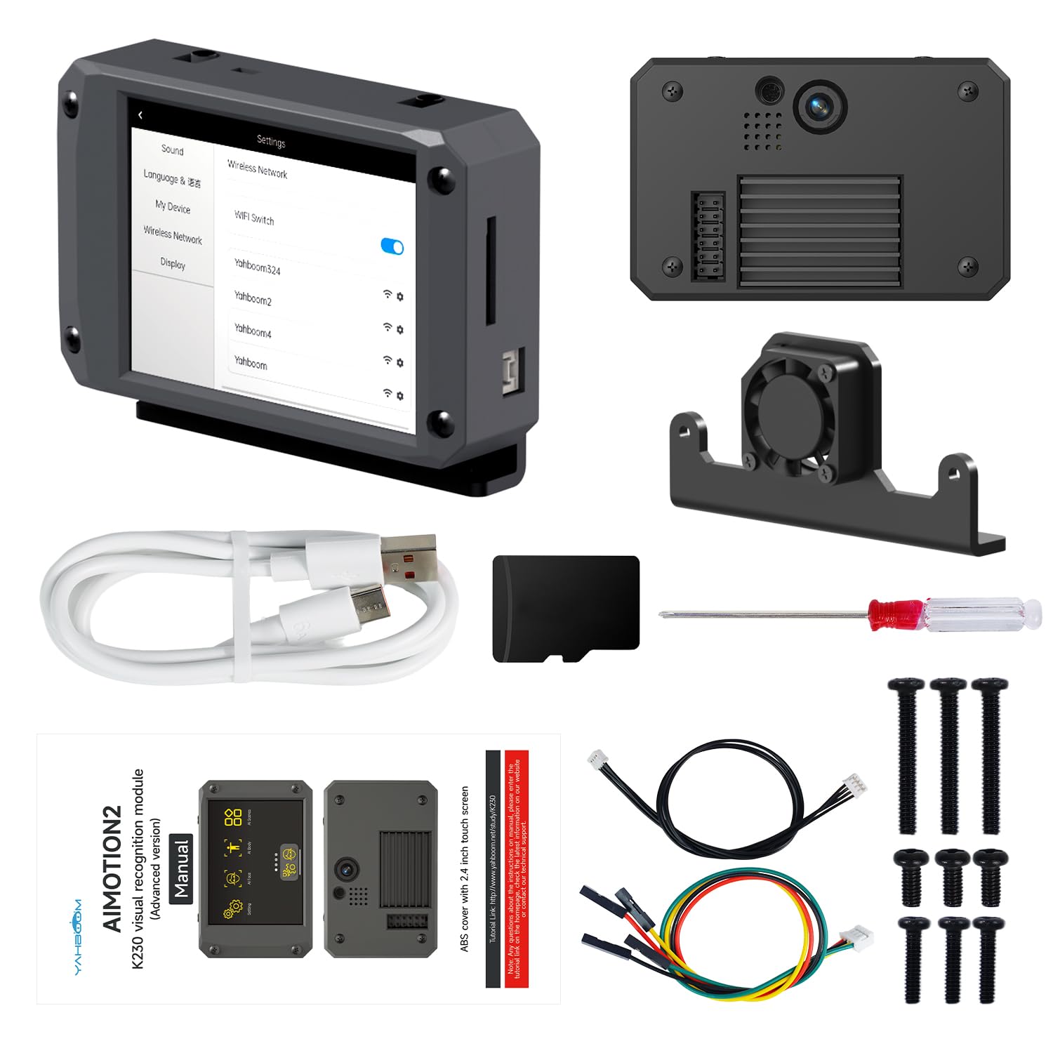 Yahboom K230 AI Development Board 1.6GHz