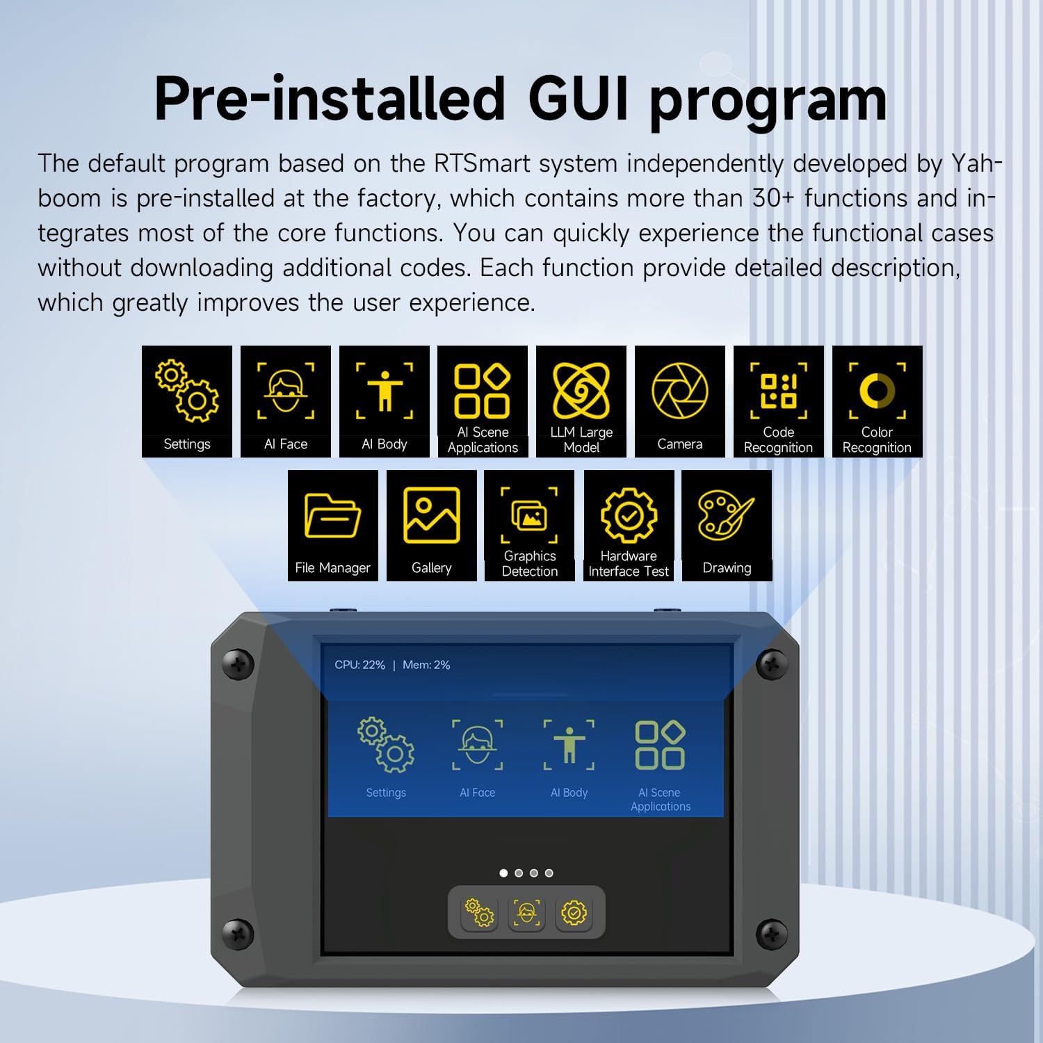 Yahboom K230 AI Development Board 1.6GHz - immagine 4