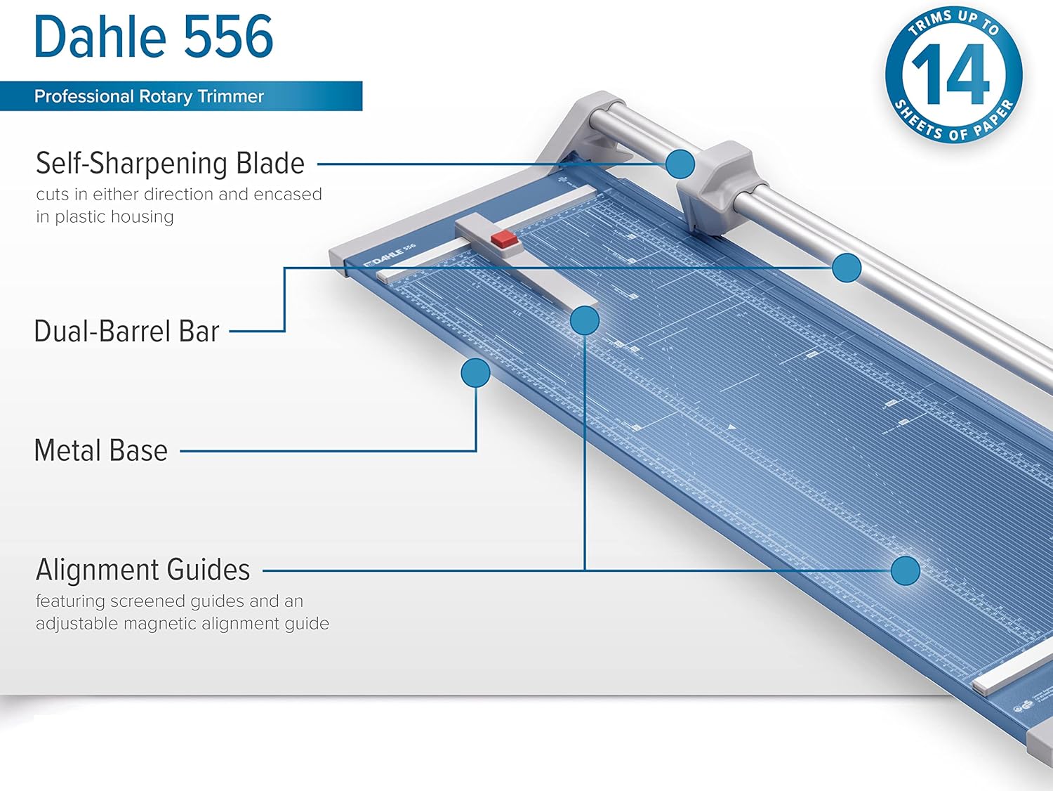 Dahle - Tagliacarte a rullo Bis A1 - immagine 5