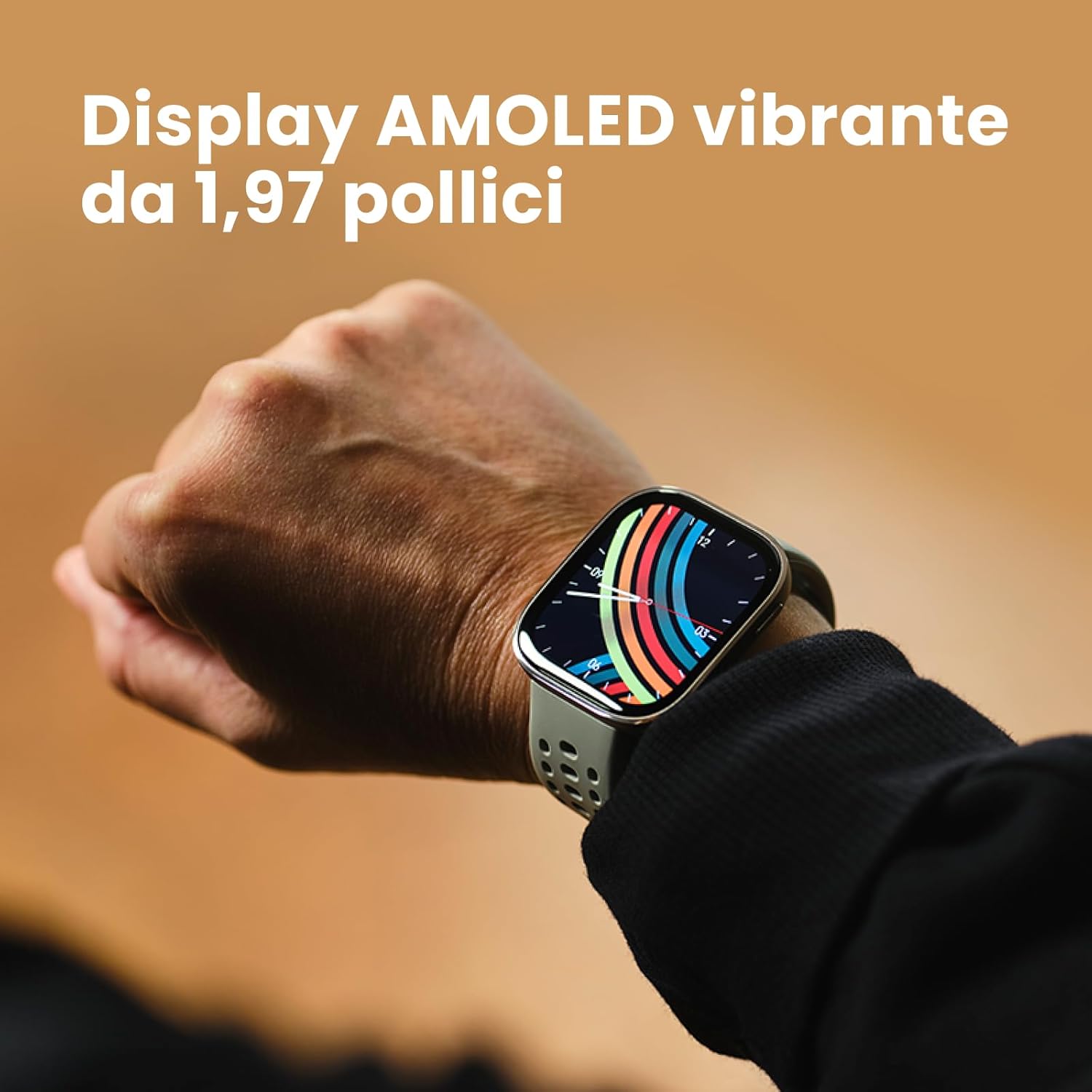 Amazfit Bip 6 Smartwatch 46mm AMOLED, Nero - immagine 5