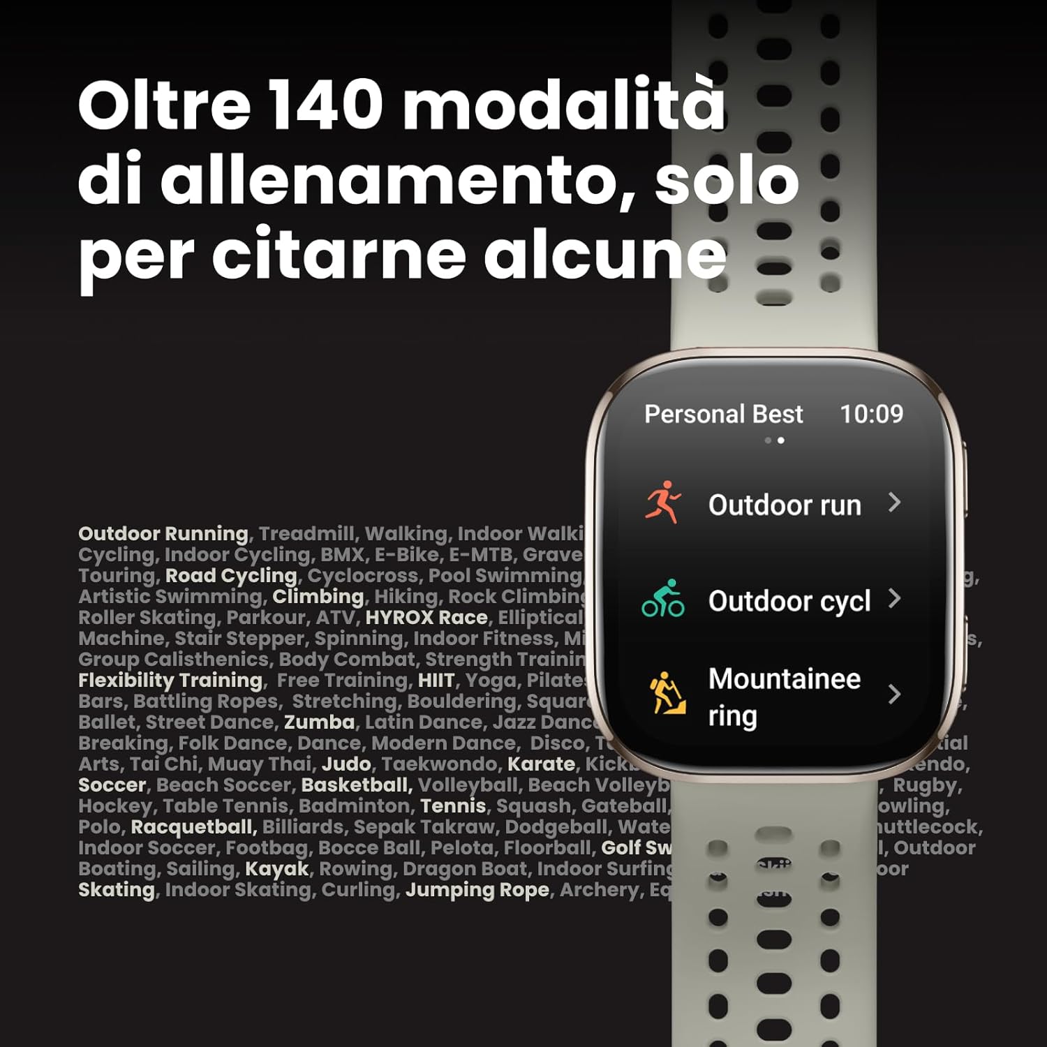 Amazfit Bip 6 Smartwatch 46mm AMOLED, Nero - immagine 7