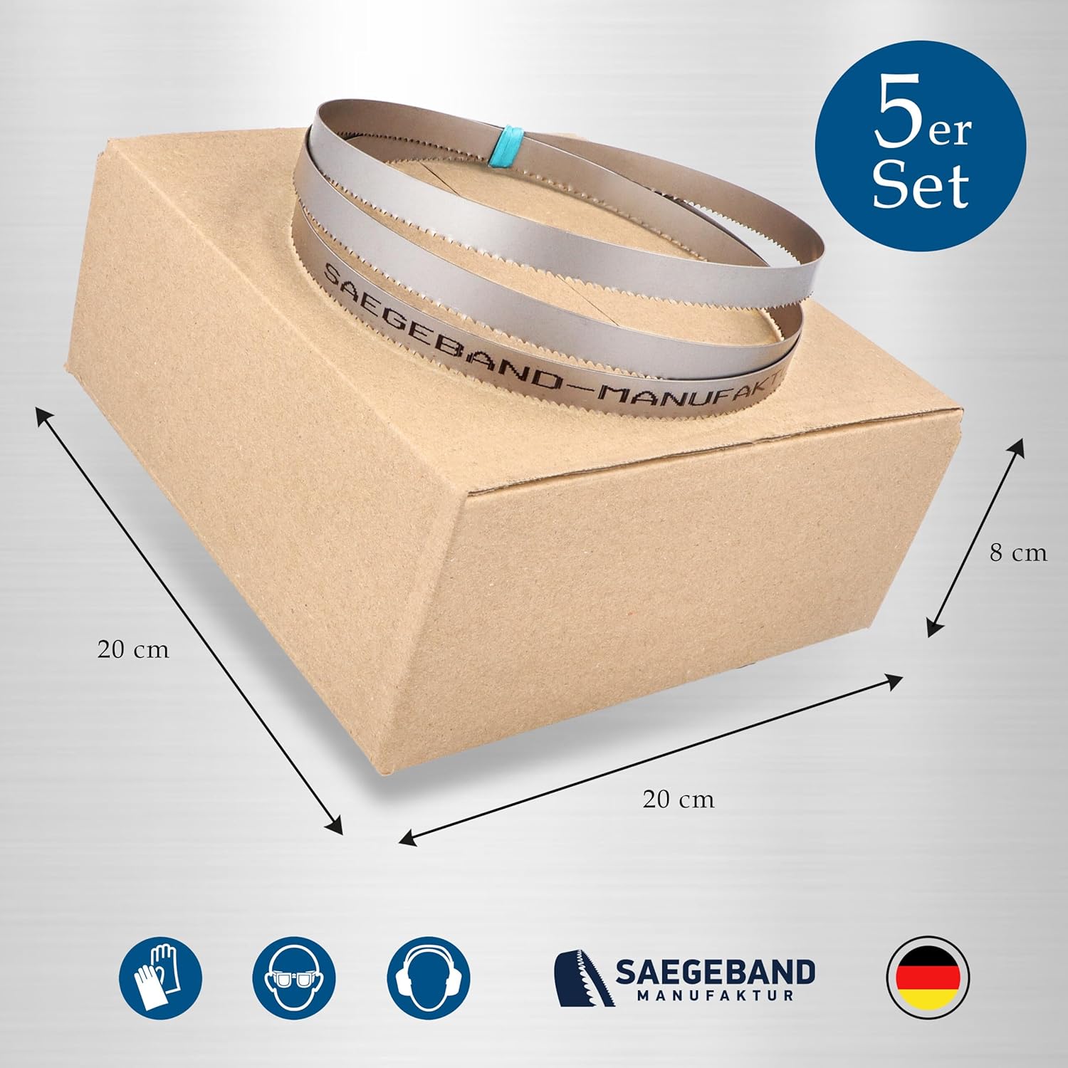 5x SBM M42 HSS Lame Bimetalliche per Sega a Nastro - immagine 2