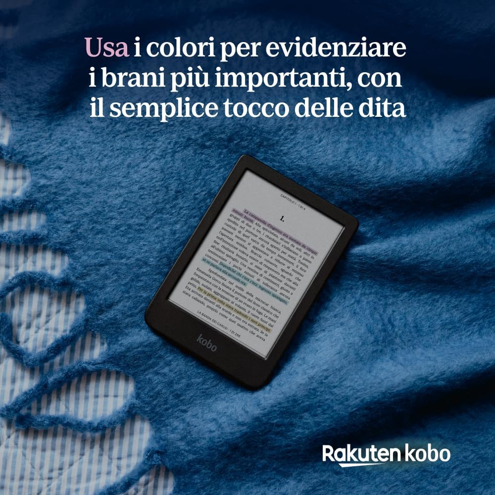 Kobo Clara Colour - eReader con Display E Ink Kaleido™ 3 - immagine 4