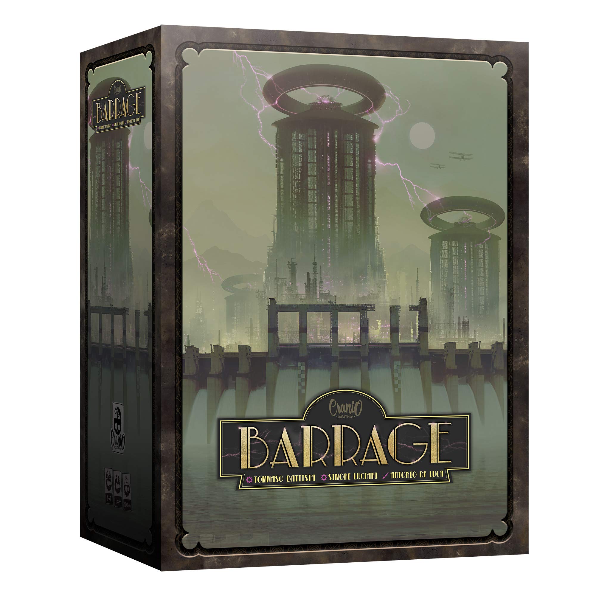 Cranio Creations - Barrage ENG, The Gold Blue Rush, English Language Edition