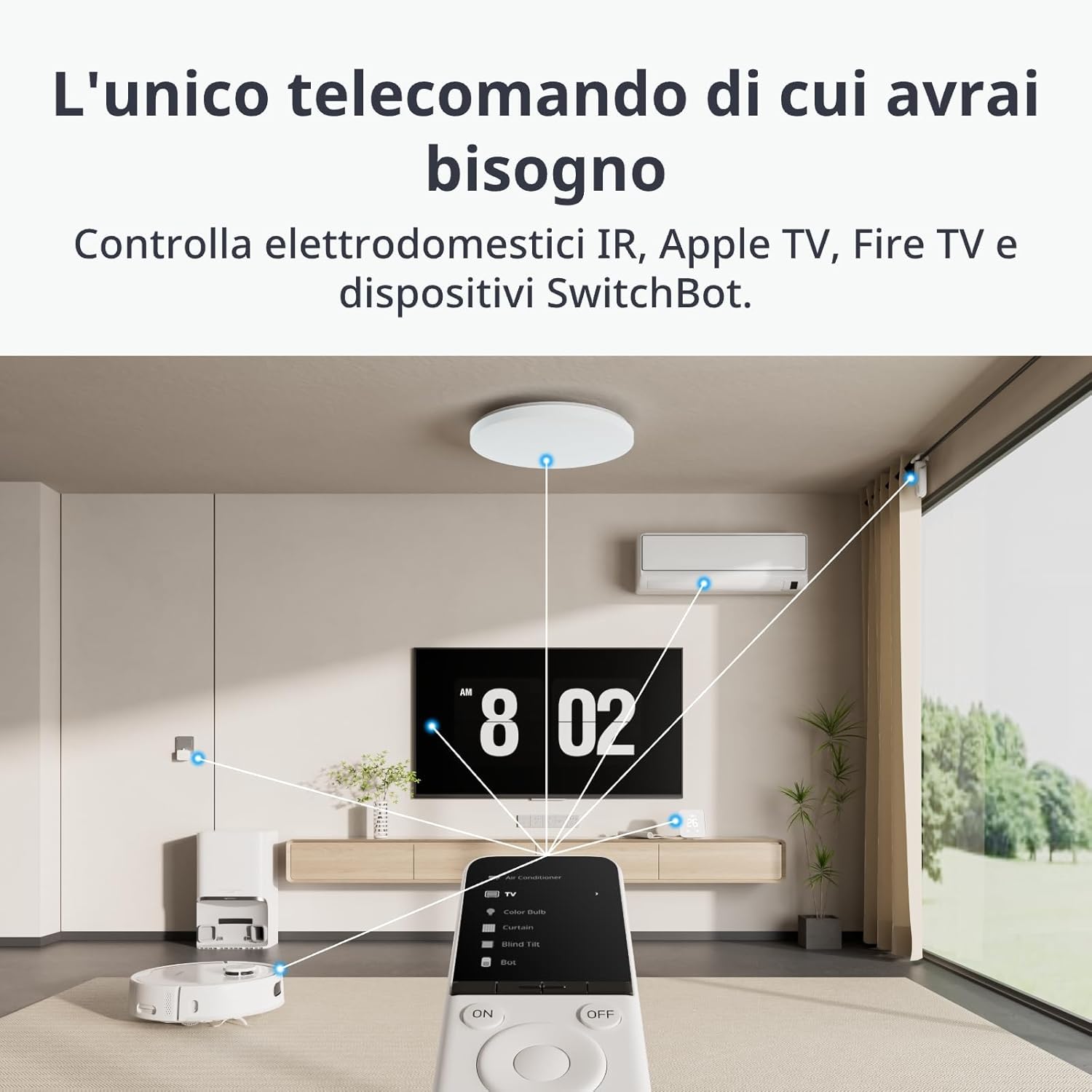 Switchbot Hub Mini MSS - Telecomando Universale Smart - immagine 2