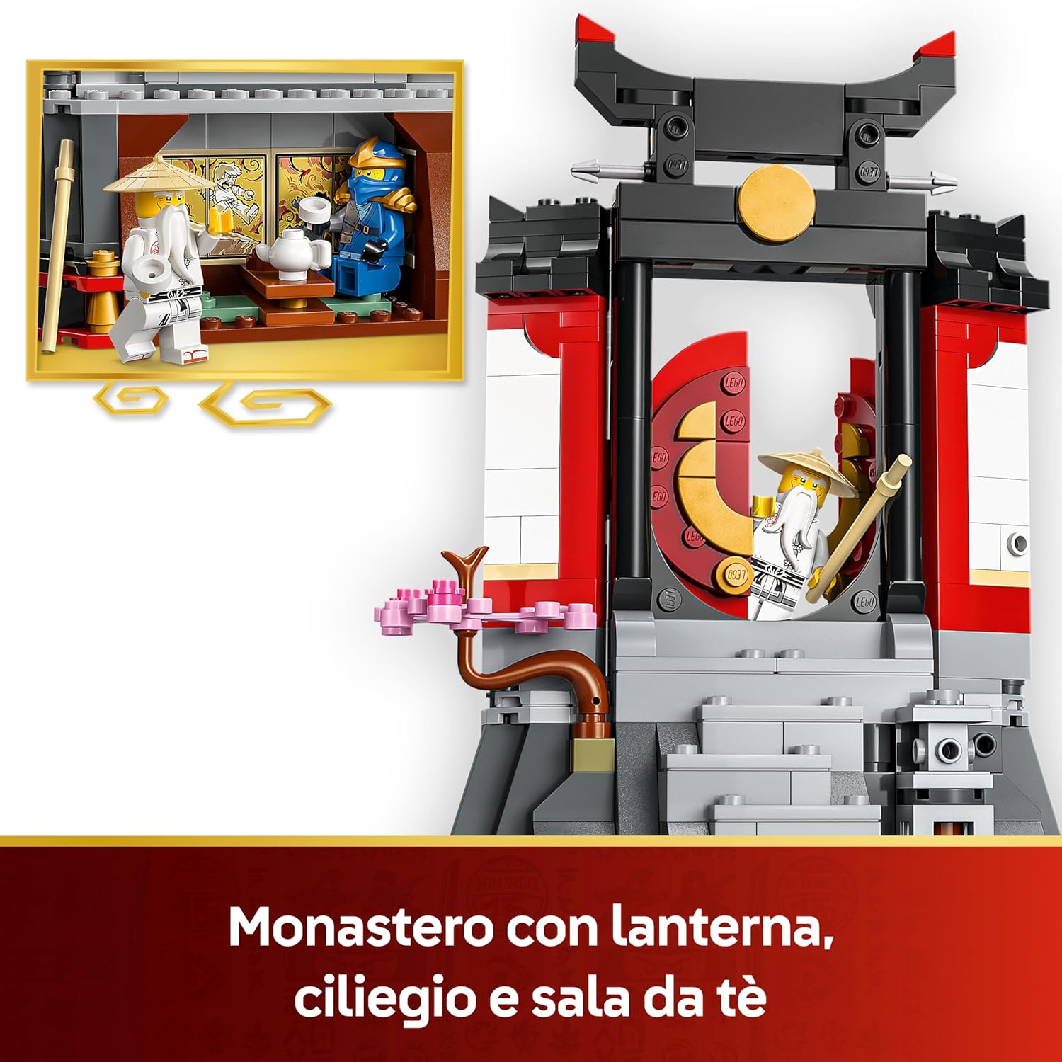 Lego NINJAGO Display Personaggi Ninja 15° Anniversario 71866 - immagine 4
