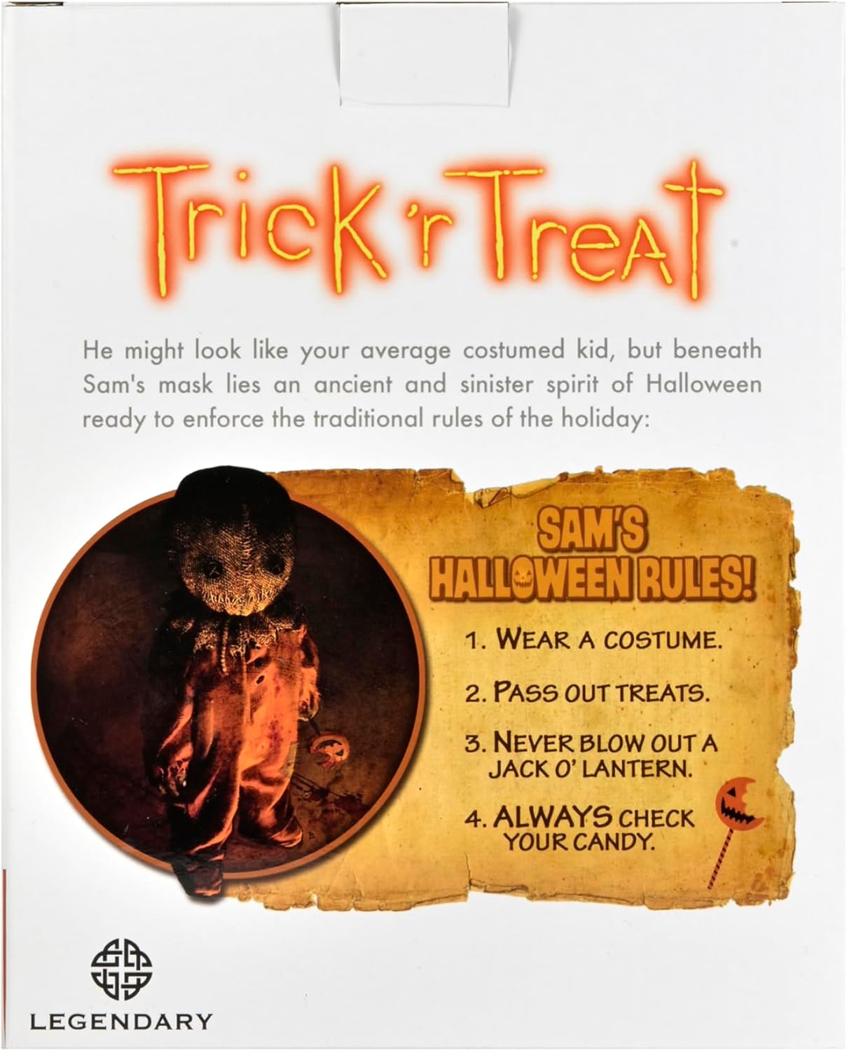 NECA - Trick r Treat - Sam Headknocker - immagine 4