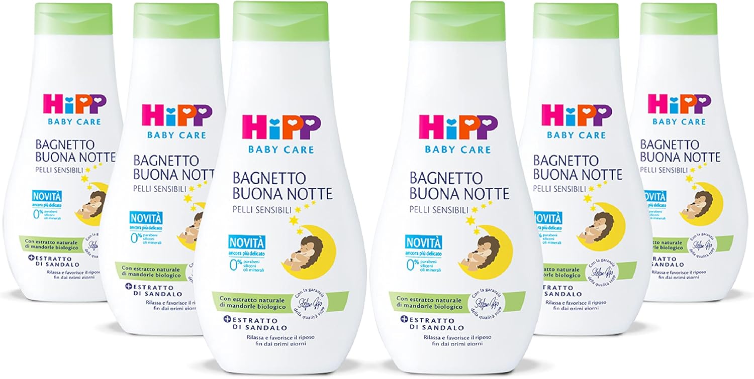 Hipp Baby Care - Bagnetto Buonanotte 6x350ml - immagine 1