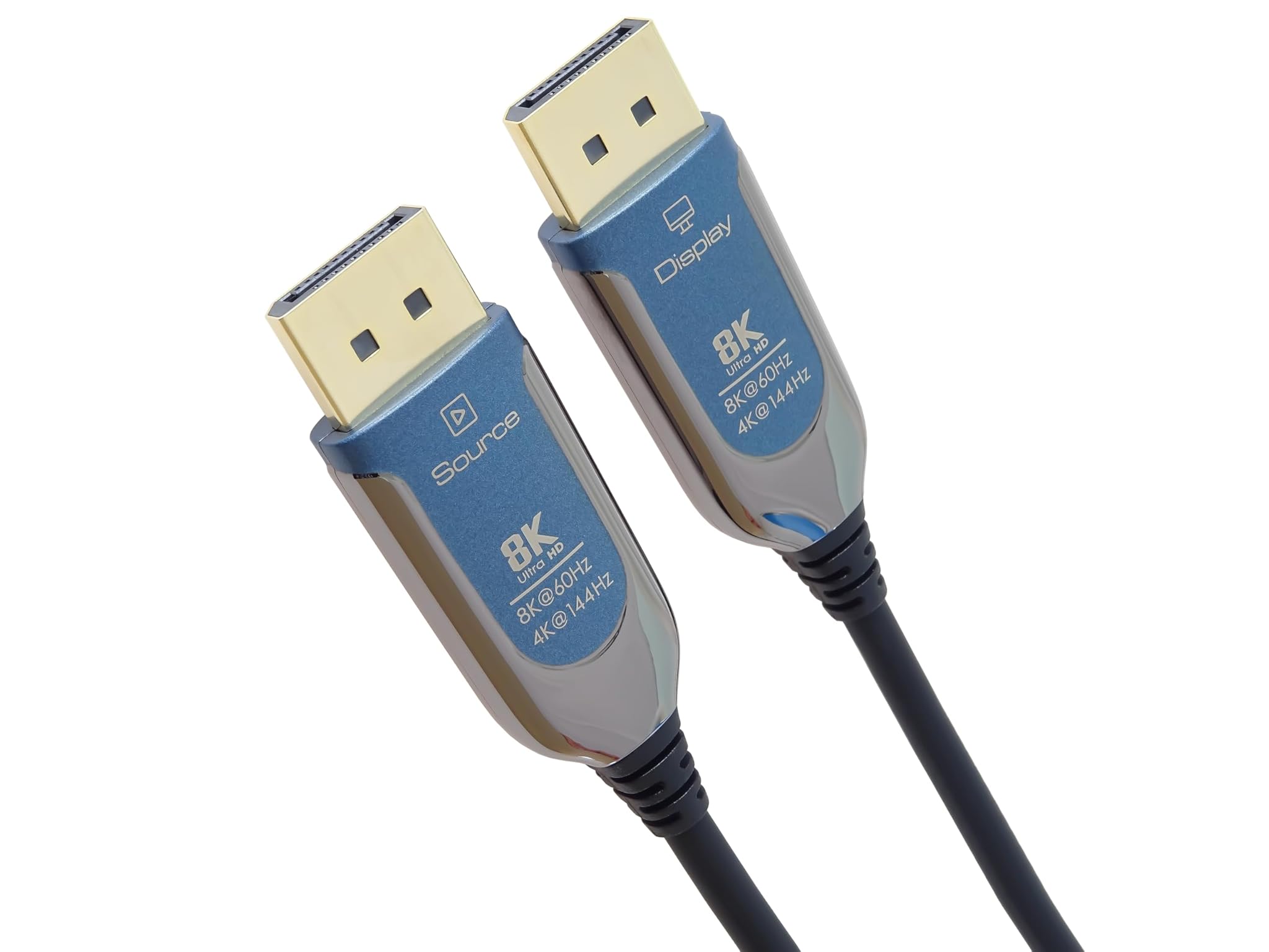 Premiumcord Cavo Ottico 8K DisplayPort 1.4 M/M 20m