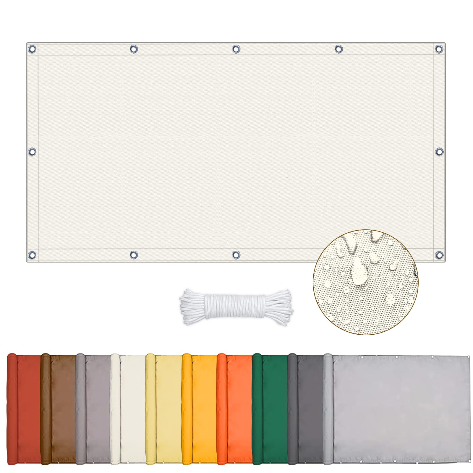 Oneshlee Vela Ombreggiante Impermeabile 3x4m