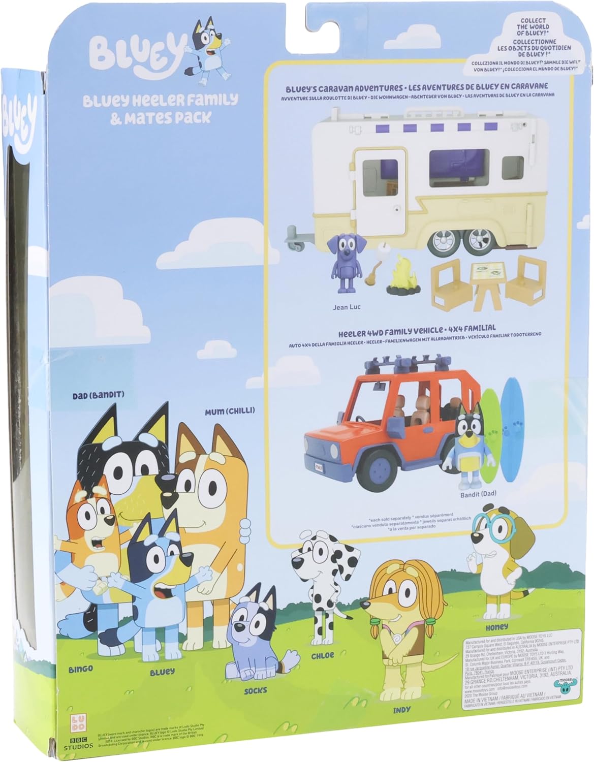 Bluey 90128 Confezione da 8 figure - immagine 5