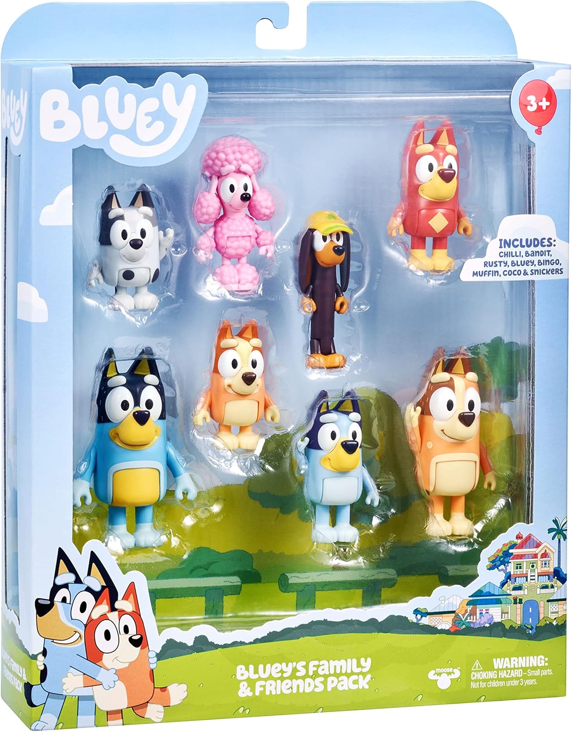 Bluey 90128 Confezione da 8 figure - immagine 7