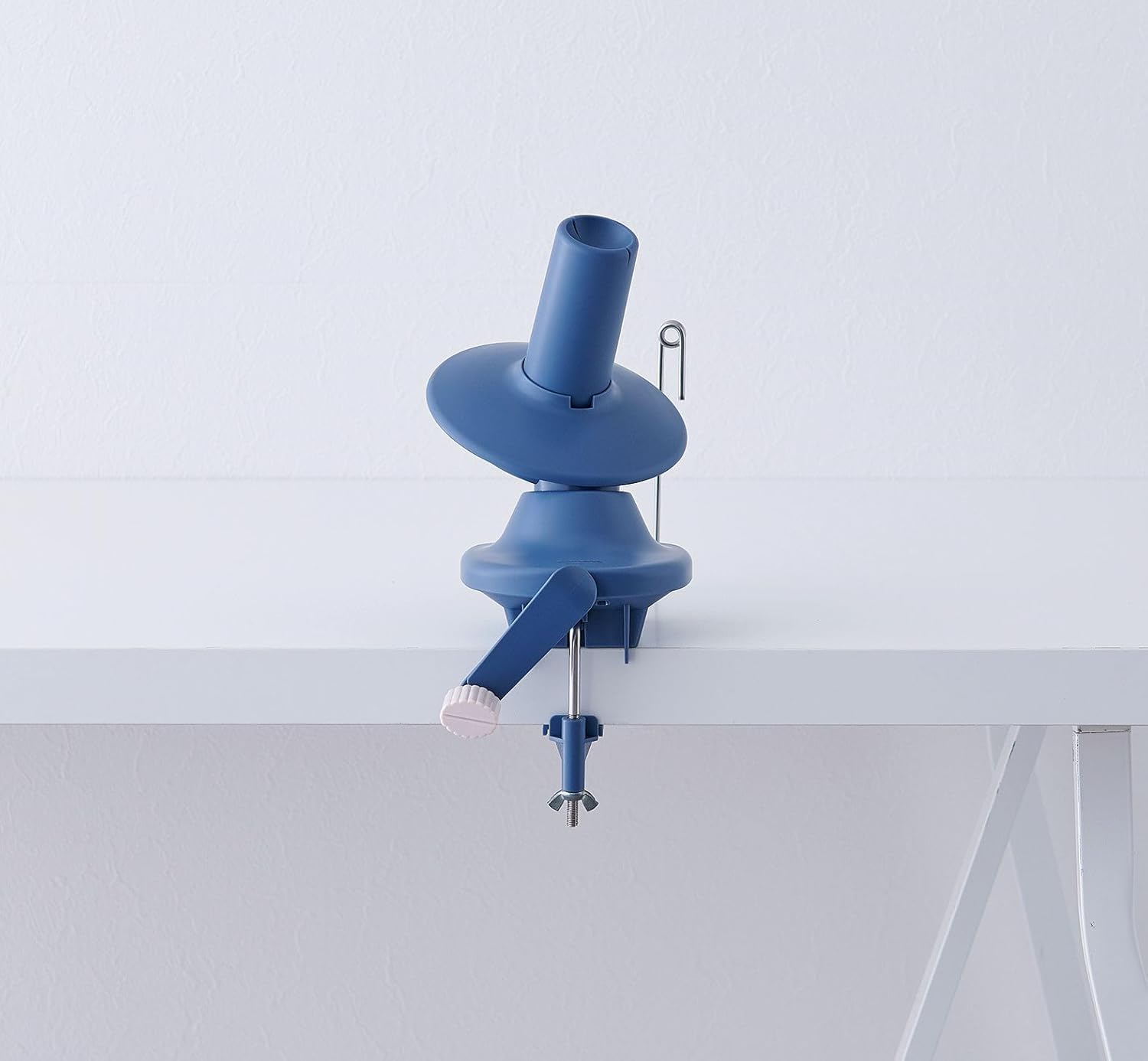 Clover Yarn Ball Winder Avvolgitore Filato, Blu - immagine 5
