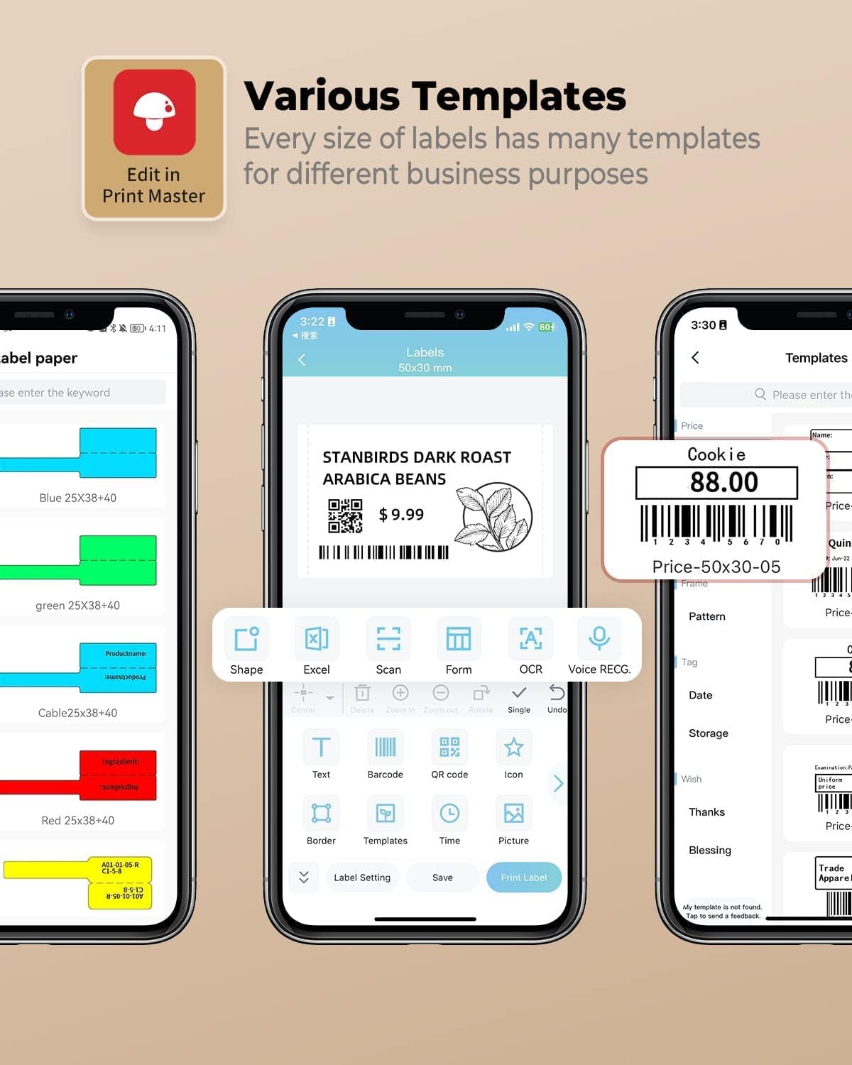 Phomemo M110 - Stampante di Etichette Bluetooth - immagine 4