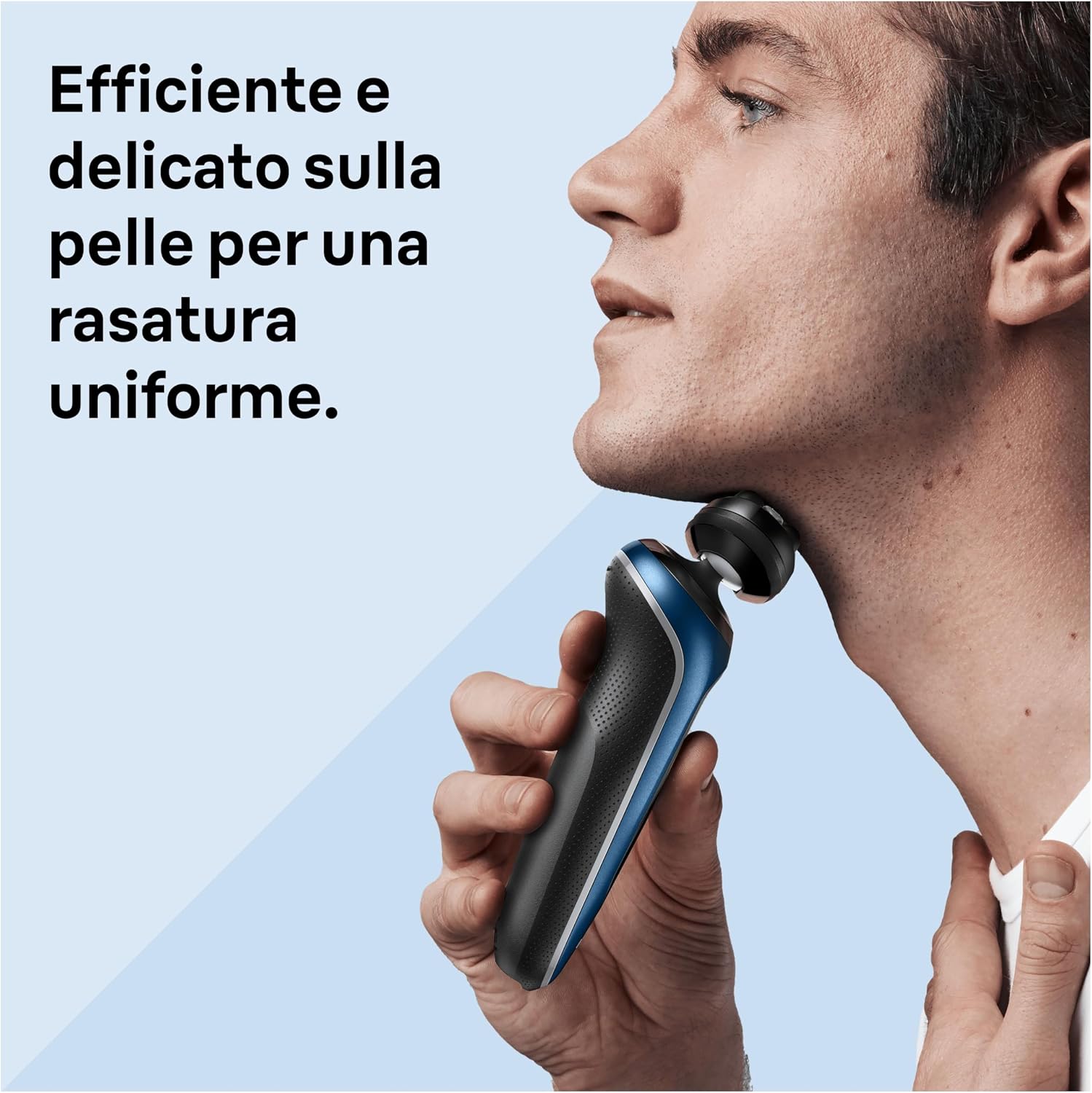 Braun Series 6 Rasoio Elettrico Barba, Regolabarba Uomo EasyClick, Base ...
