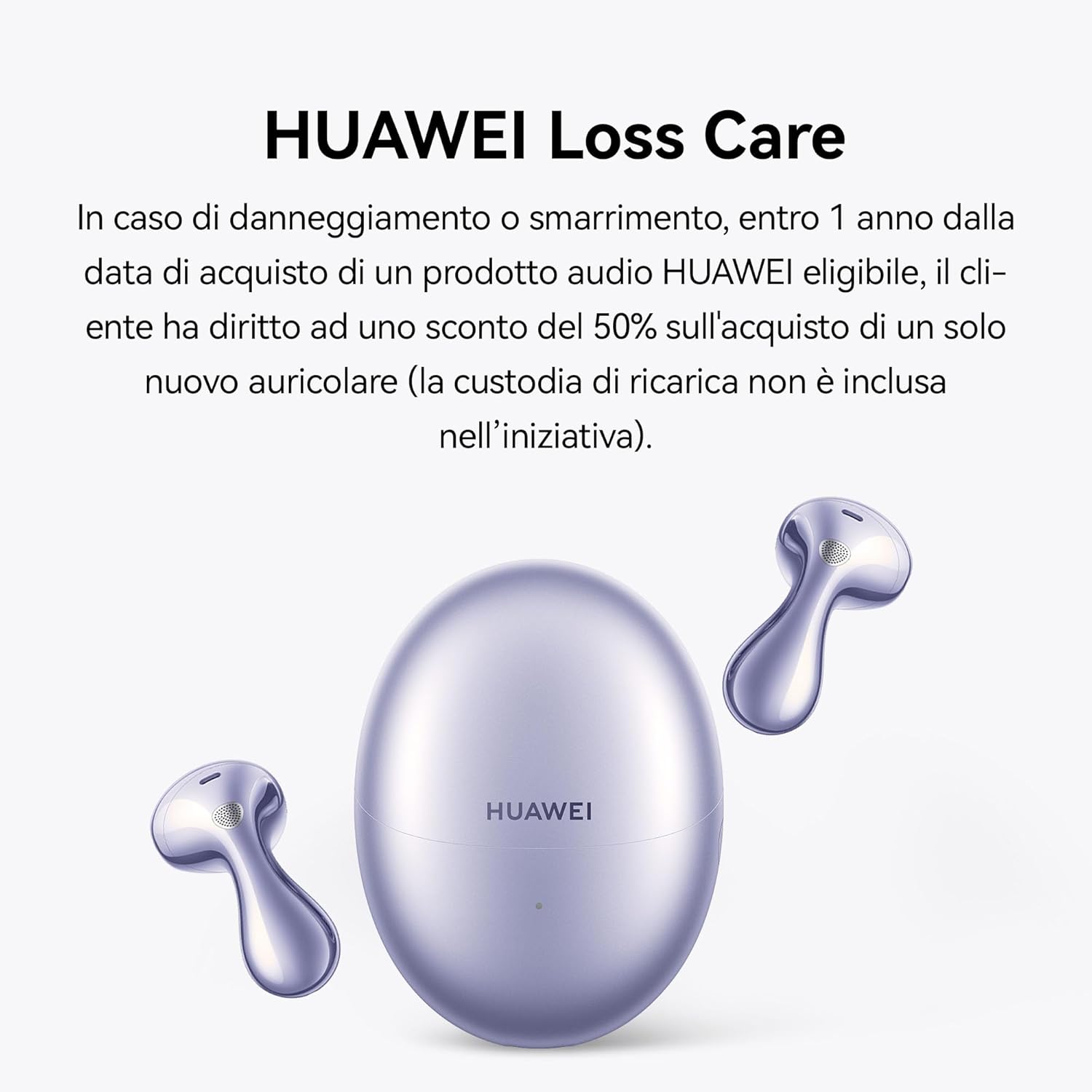 Huawei FreeBuds 6 Auricolari Wireless ANC, Nero - immagine 2