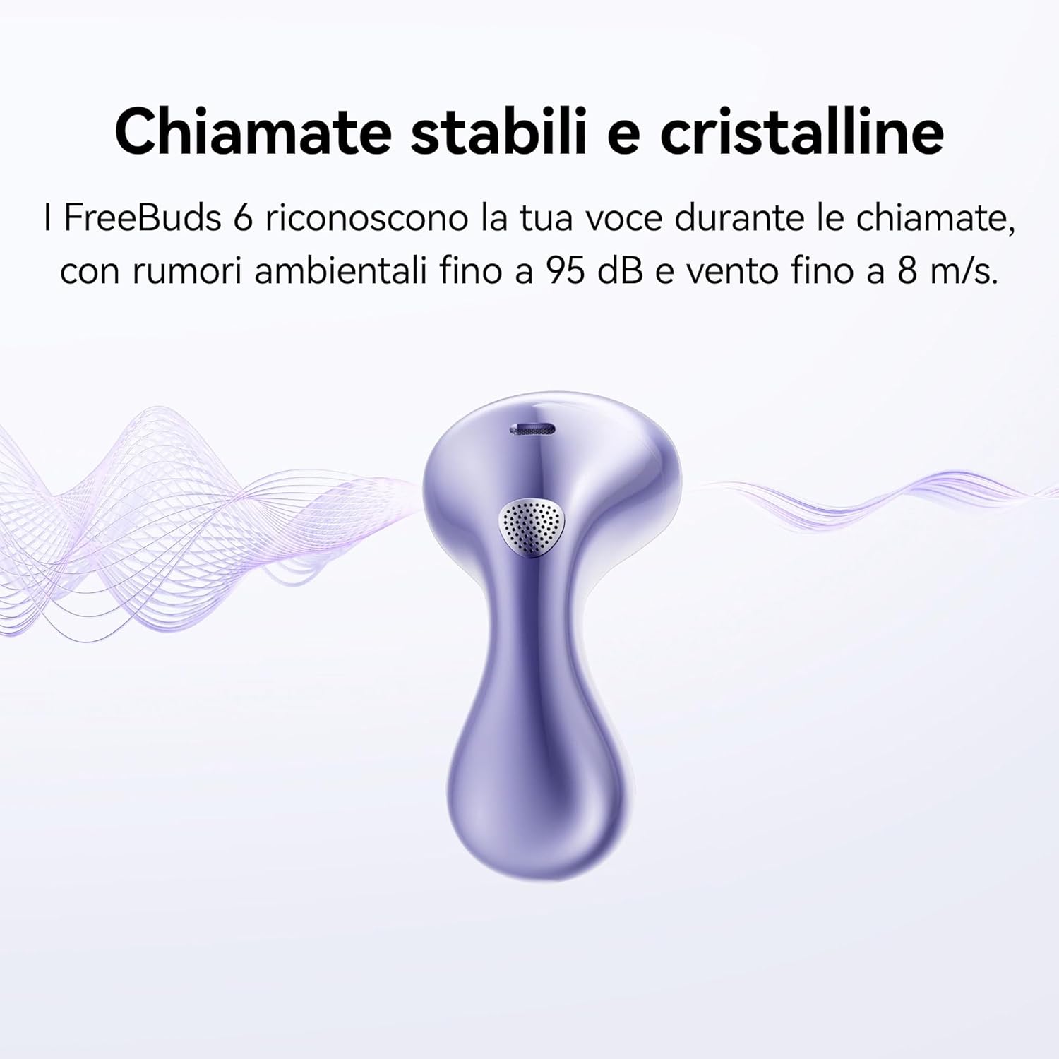 Huawei FreeBuds 6 Auricolari Wireless ANC, Nero - immagine 5