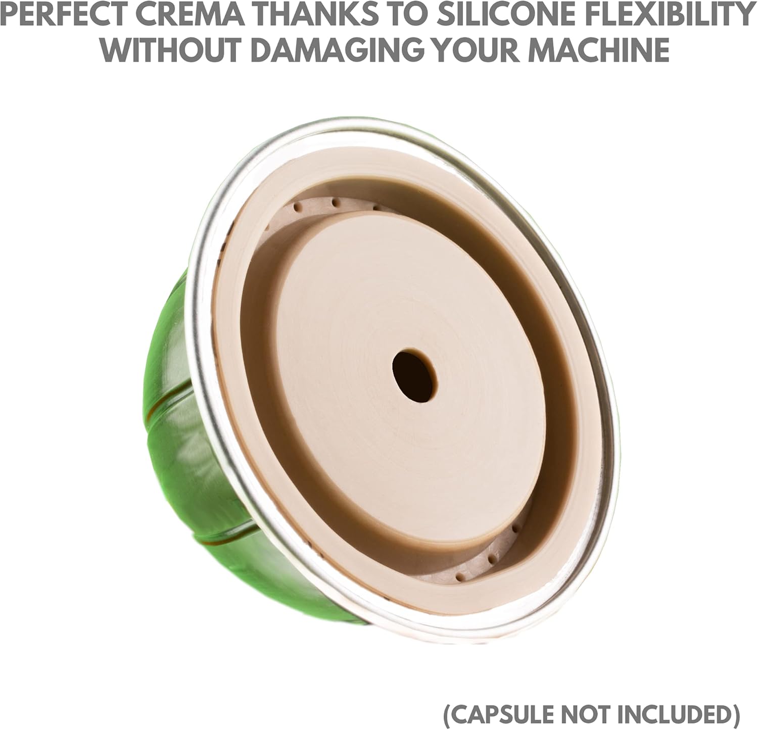 Madama Tappo Riutilizzabile per Capsule Nespresso Vertuo - 3 Pezzi - immagine 6