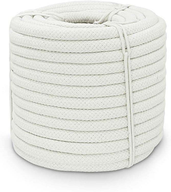 Aoneky Corda in Cotone Intrecciata 14mm x 30M