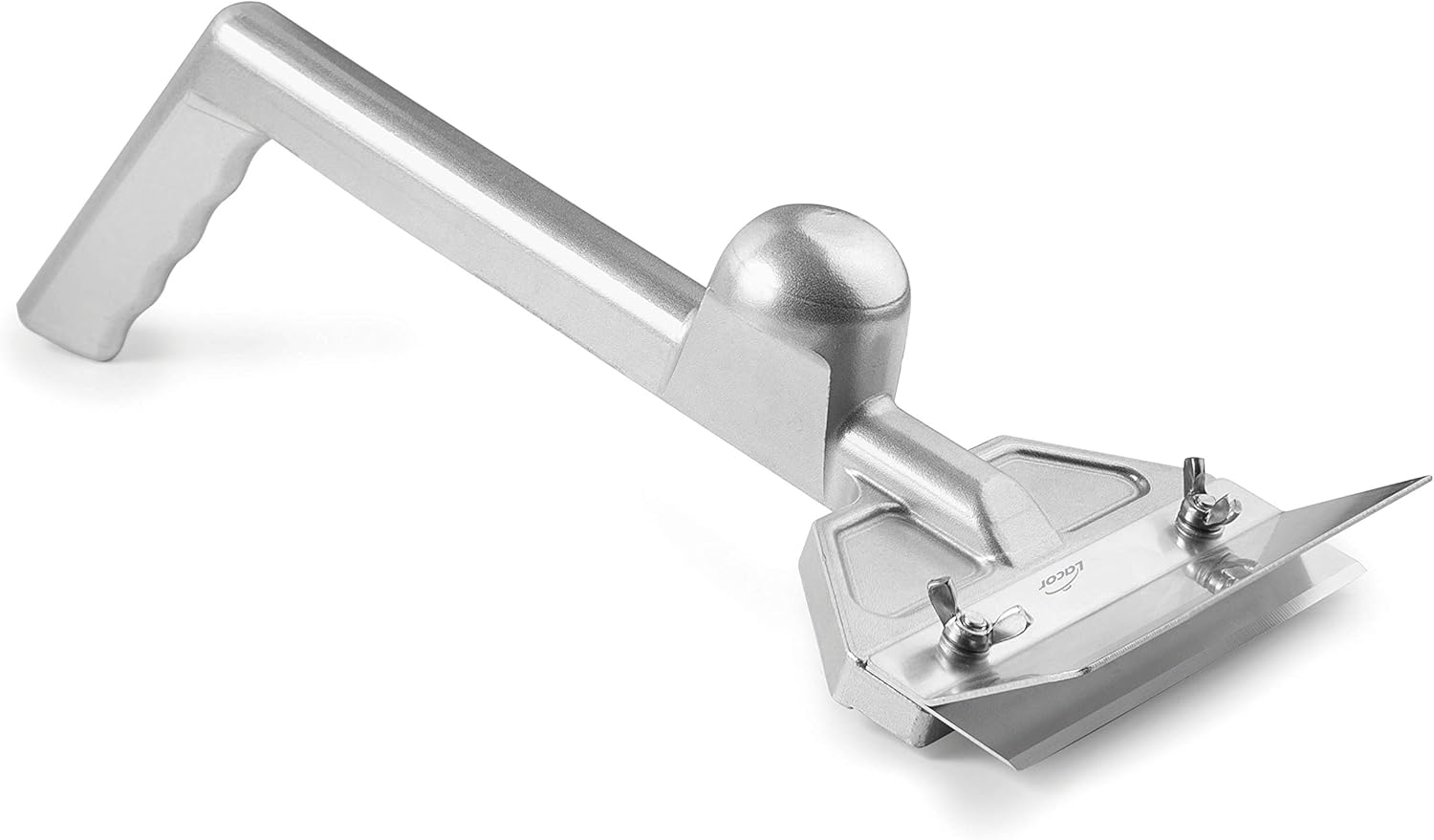 Lacor 67034 - Raschietto professionale per grill, alluminio pressofuso