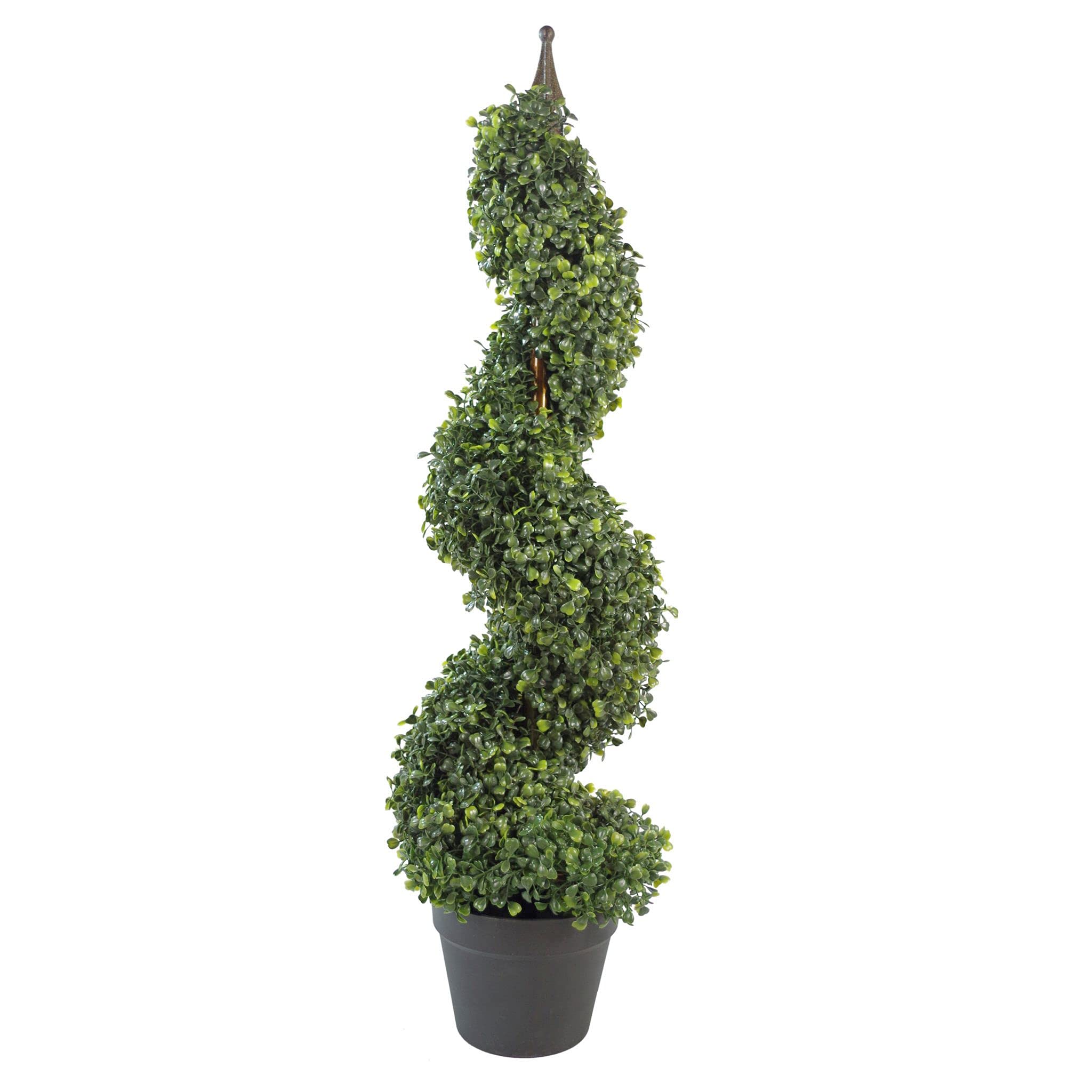 Leaf Design UK Buxus - Alberi a spirale in legno di bosso, 90 cm, Buxus