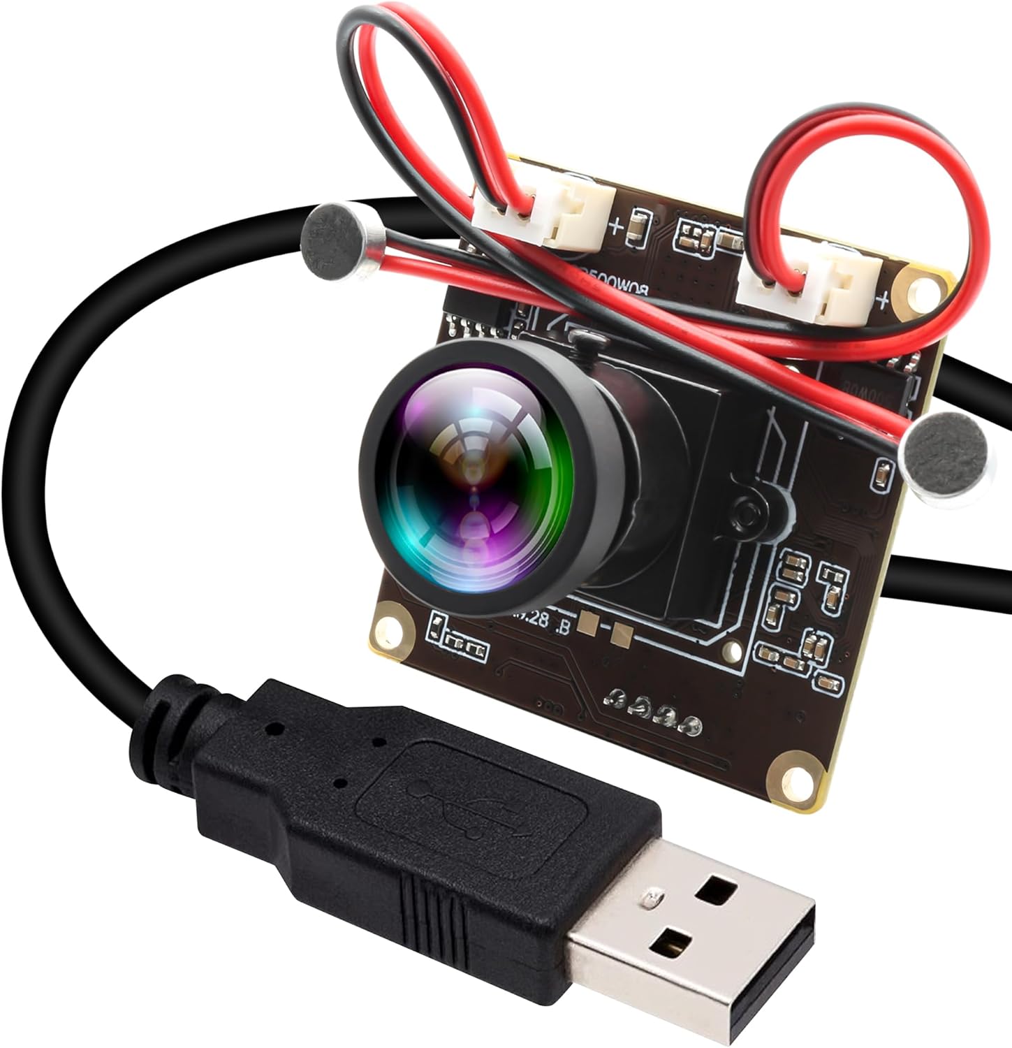 Elp Telecamera USB 5 MP Dual Microfono 120° - immagine 1