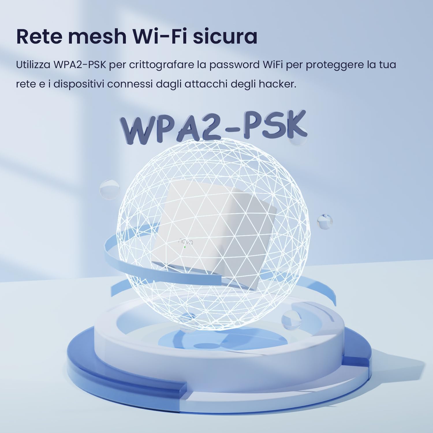 Tenda Nova MW3 WiFi Mesh AC1200 Dual Band (2 Pezzi) - immagine 5