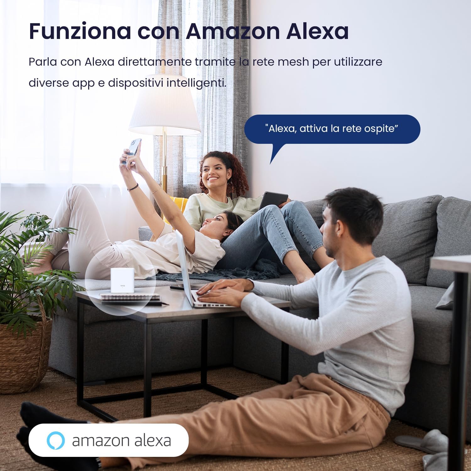 Tenda Nova MW3 WiFi Mesh AC1200 Dual Band (2 Pezzi) - immagine 6