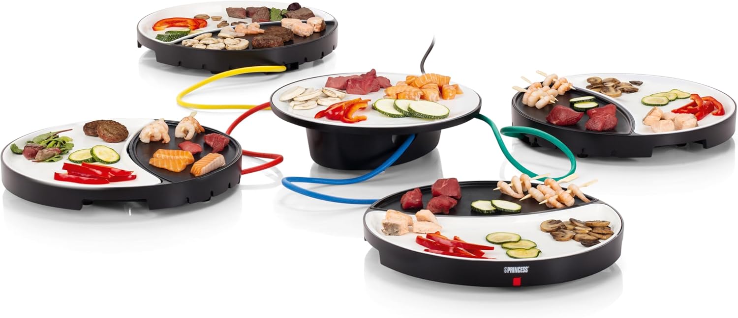 Princess Grill da Tavolo 103080 Dinner4All 1000W - immagine 1