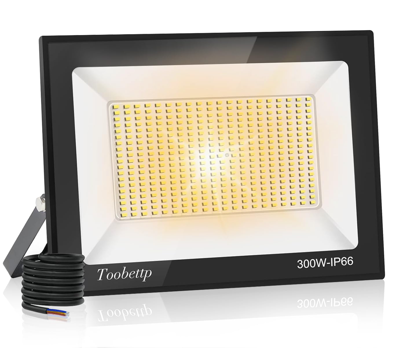 Faretto LED Esterno 300W 30000LM 3500K Bianco Caldo