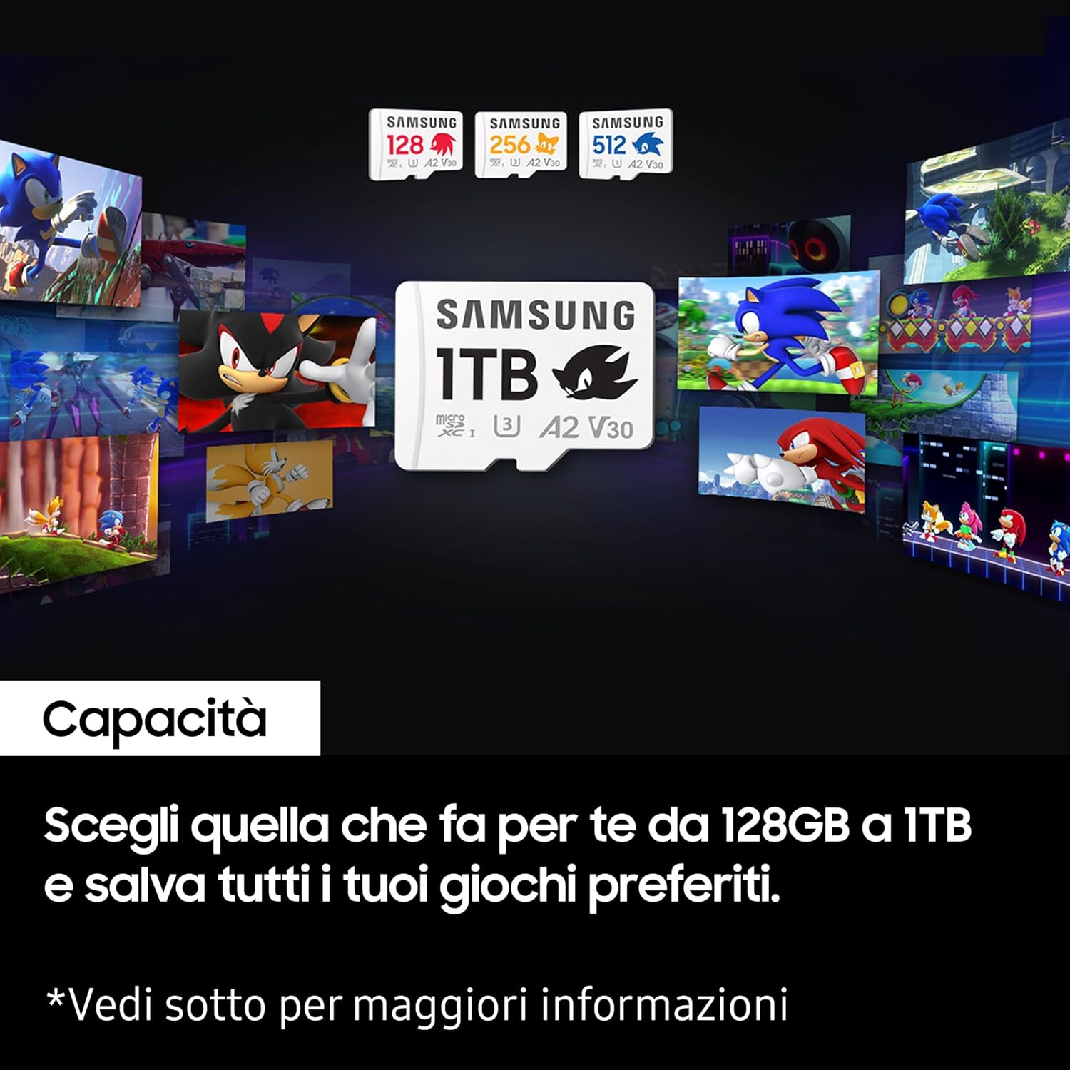 Samsung Memorie MB-MD1T0SA Sonic PRO Plus MicroSD 1TB - immagine 3