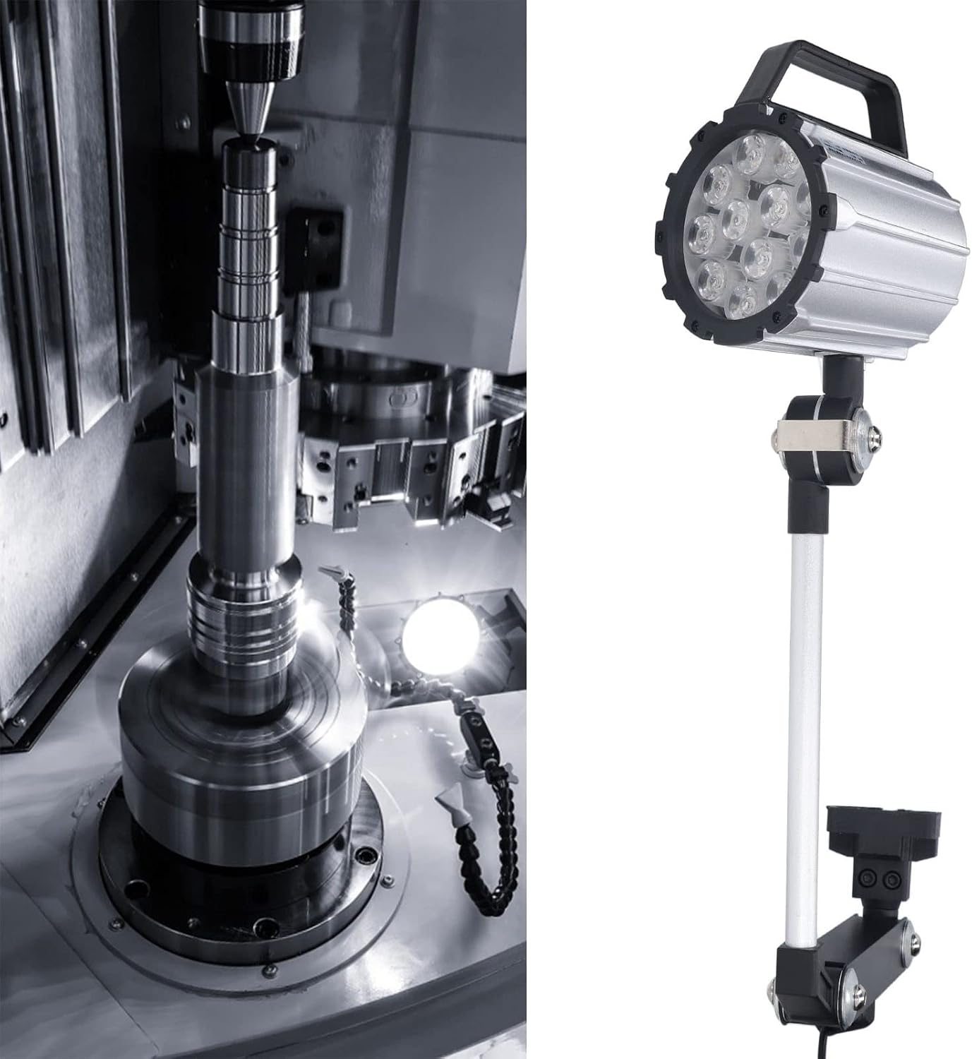 Luce da Lavoro a LED per Macchina 12W - immagine 5