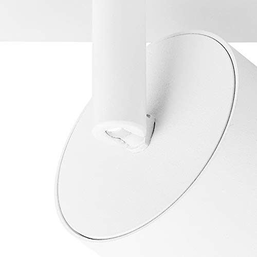 Faretti LED da Soffitto Orientabili con 4 Lampadine GU10 - immagine 5