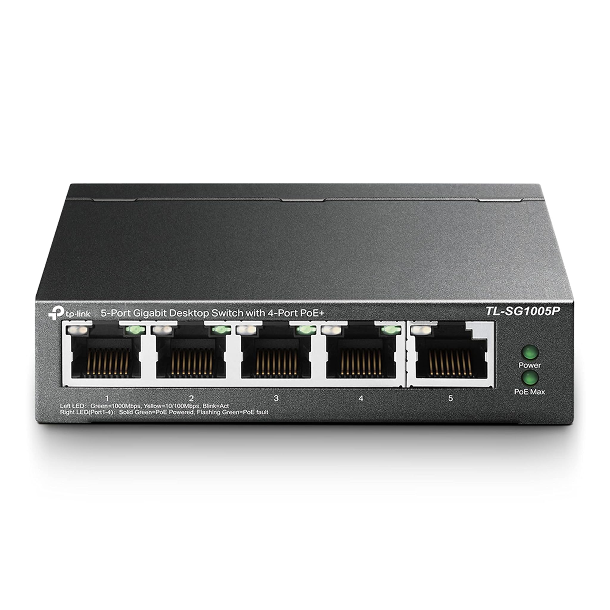 Tp-link TL-SG1005P - Switch Desktop 5 Porte Gigabit