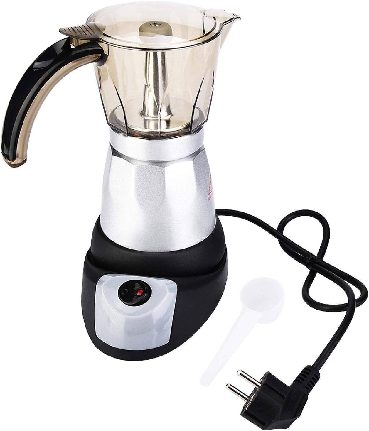 Caffettiera Elettrica 220V per Espresso e Tè 300ml - immagine 1