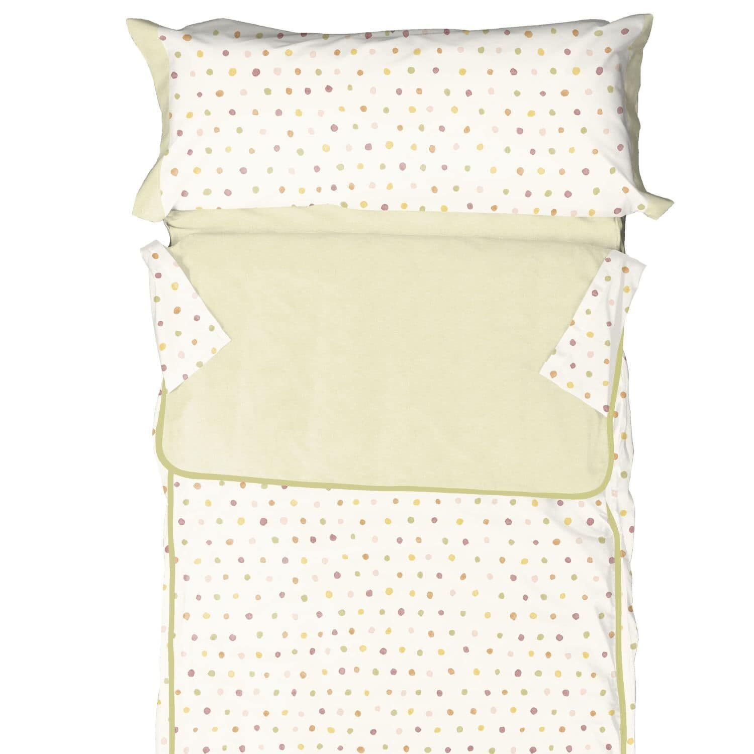 Burrito Blanco Nordisac, Cotone, 50% Poliestere, Multicolore, Ancho de 90