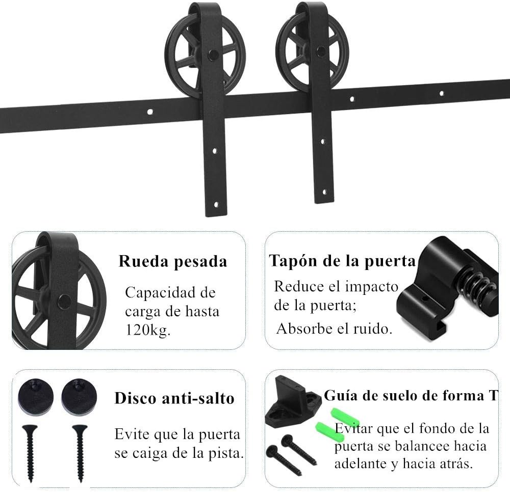 Kit Guide per Porta Scorrevole 225 cm - immagine 4