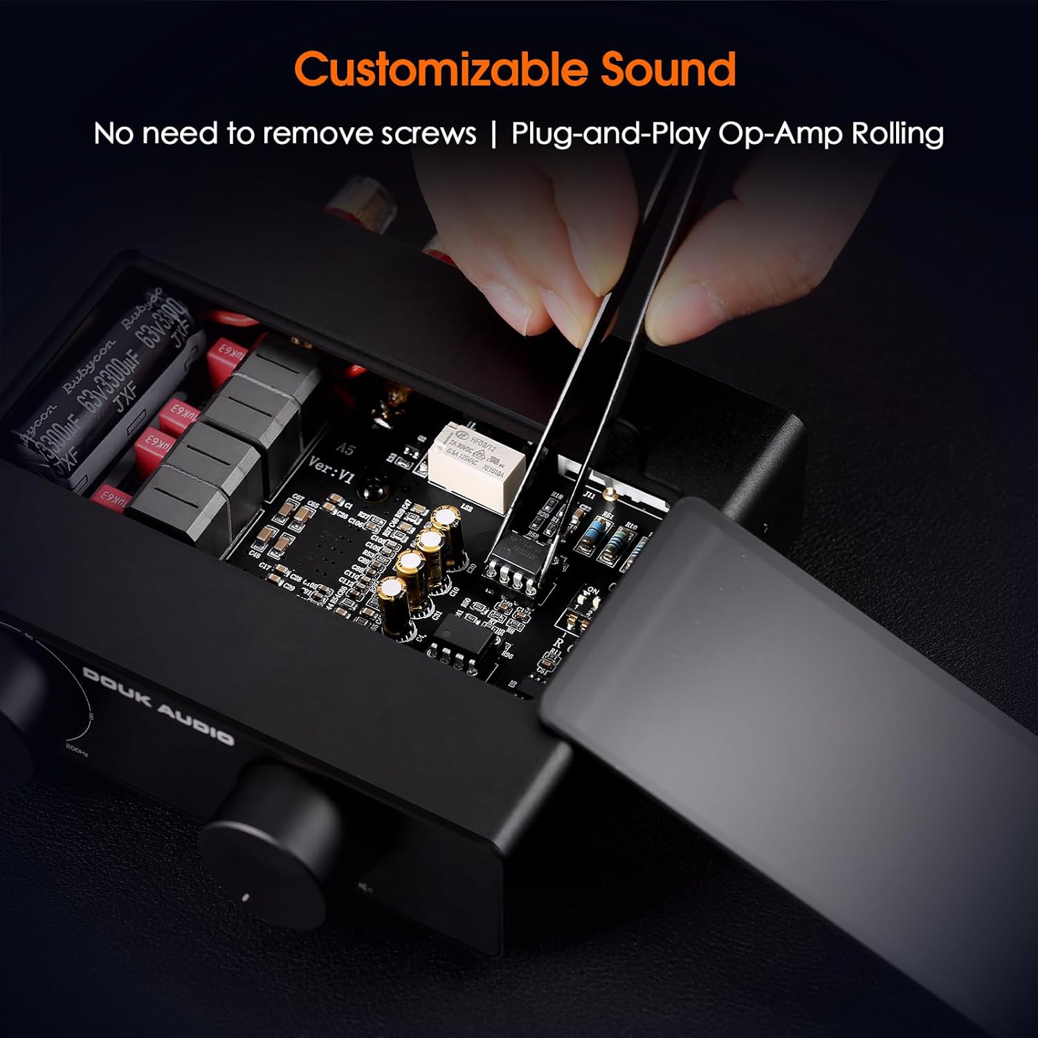 Douk Audio Amplificatore Stereo A5 TPA3255 600W - immagine 4